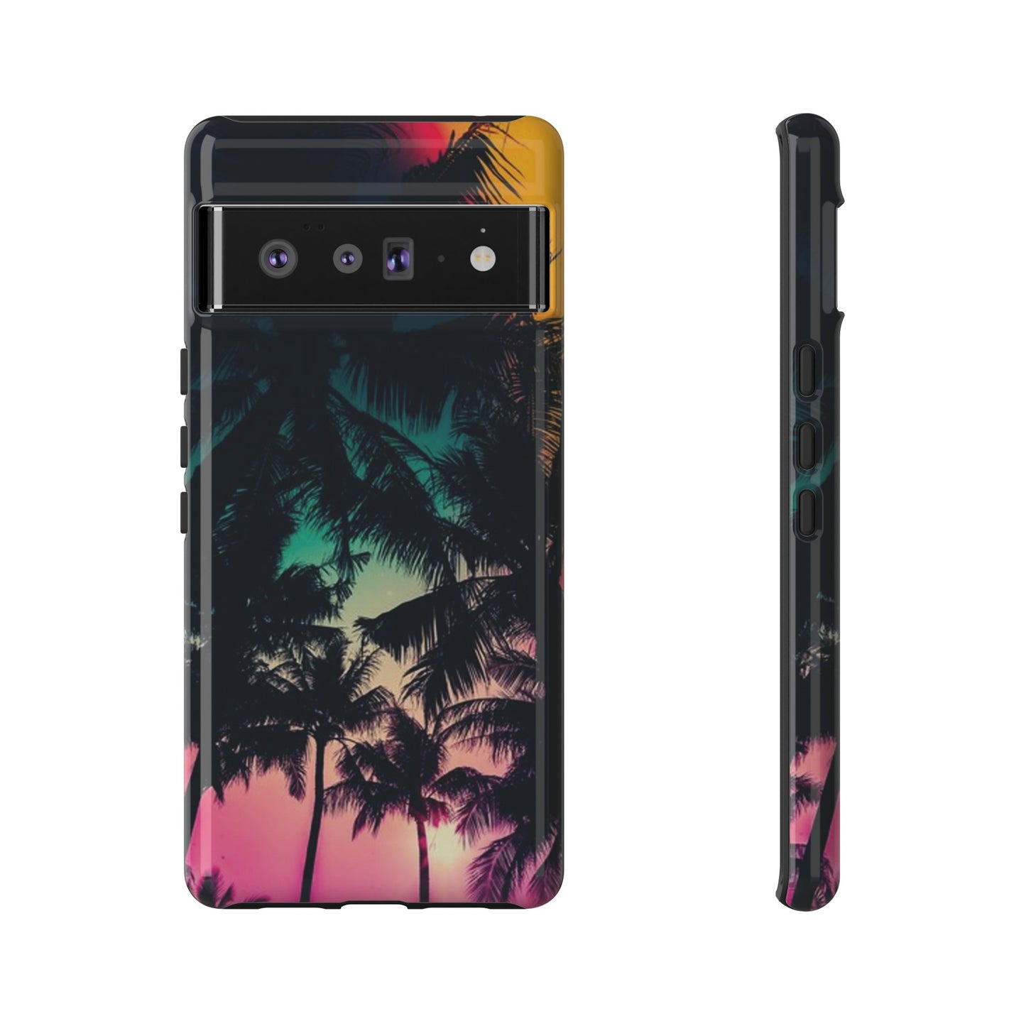 Palm Trees Wallpaper Phone Case | iPhone 15 Plus/ Pro, 14, 13, 12| Google Pixel 7, Pro, 5| Samsung Galaxy S23 All Major Phone Models