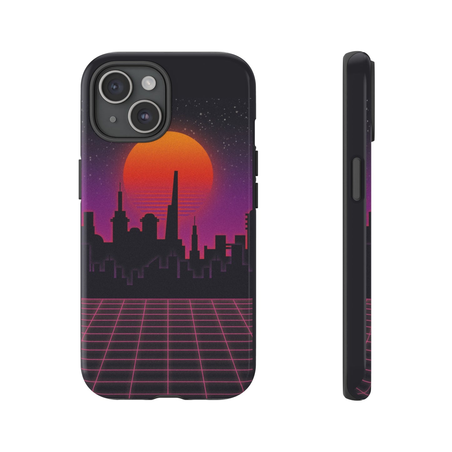 Retro City Phone Case | iPhone 15 Plus/ Pro, 14, 13, 12| Google Pixel 7, Pro, 5| Samsung Galaxy S23 All Major Phone Models