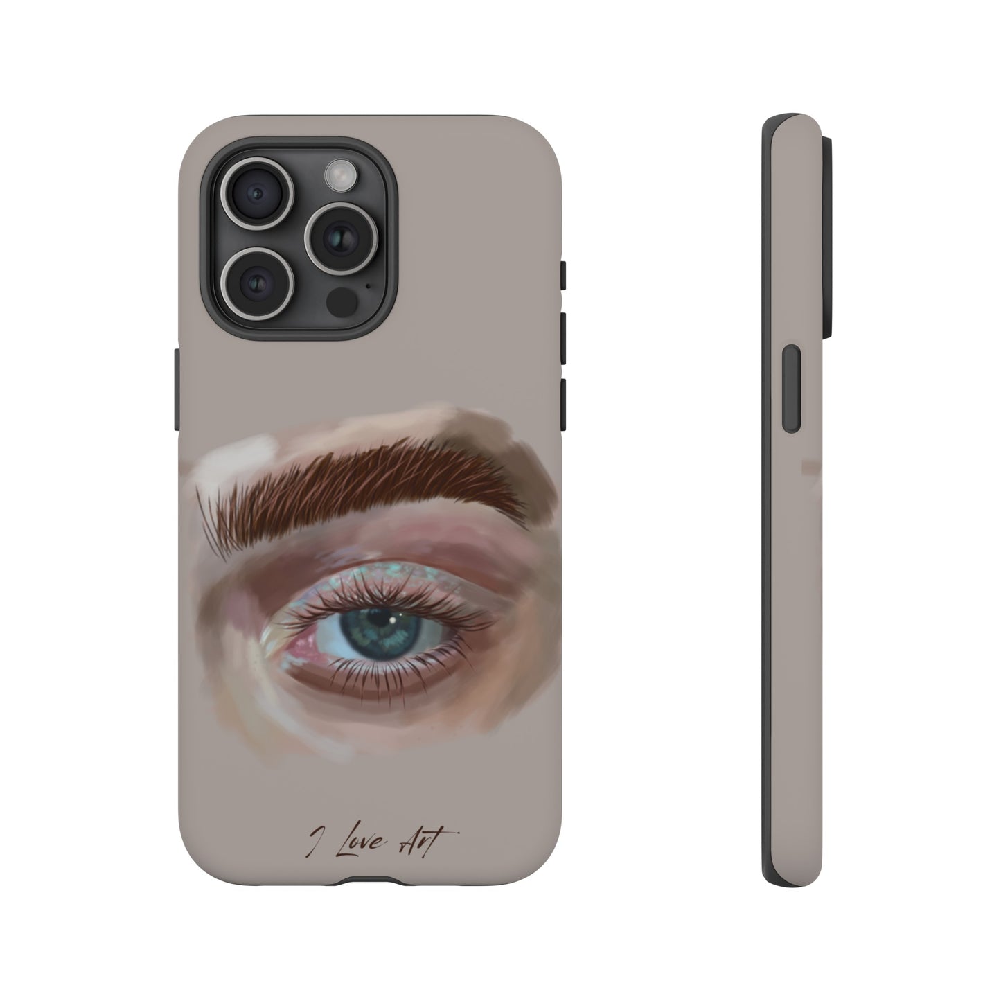 I Love Art Phone Case | iPhone 15 Plus/ Pro, 14, 13, 12| Google Pixel 7, Pro, 5| Samsung Galaxy S23 All Major Phone Models