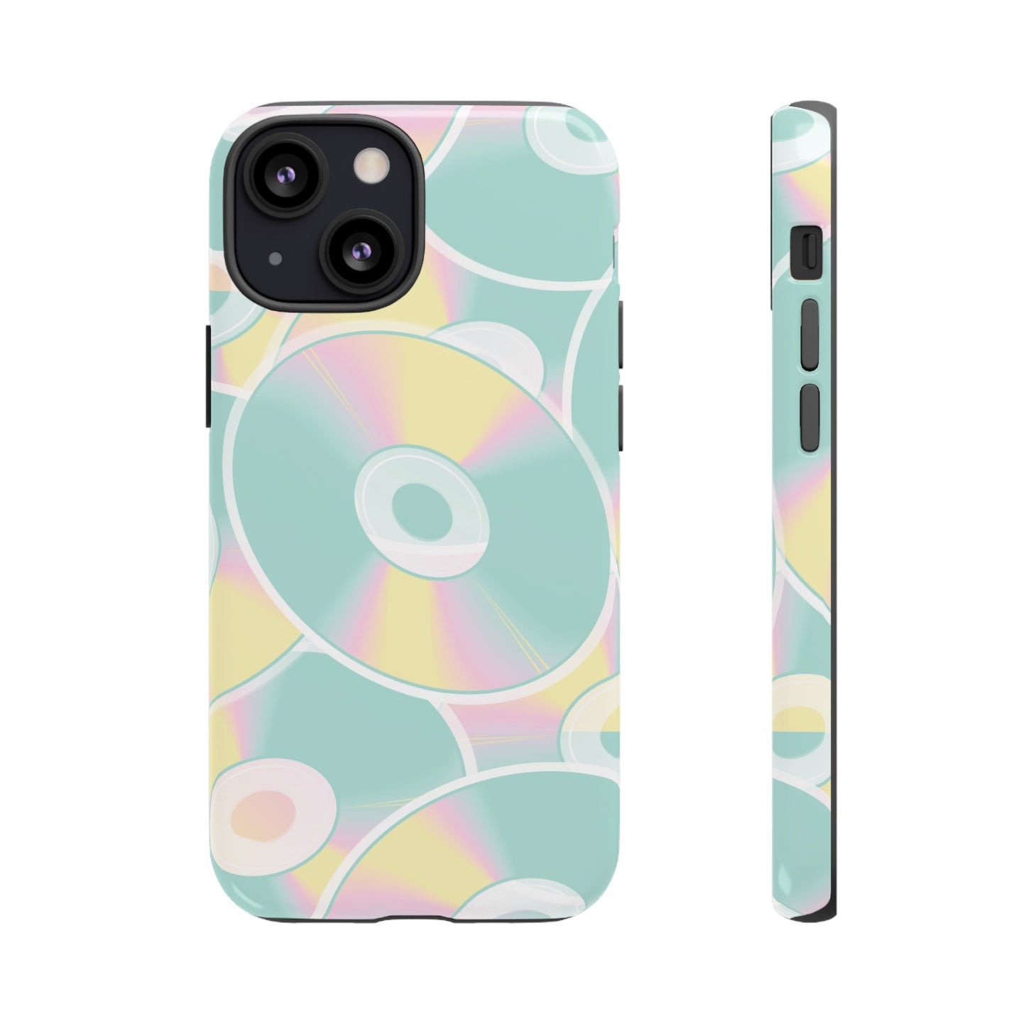 90's CD Wallpaper Phone Case | iPhone 15 Plus/ Pro, 14, 13, 12| Google Pixel 7, Pro, 5| Samsung Galaxy S23 All Major Phone Models