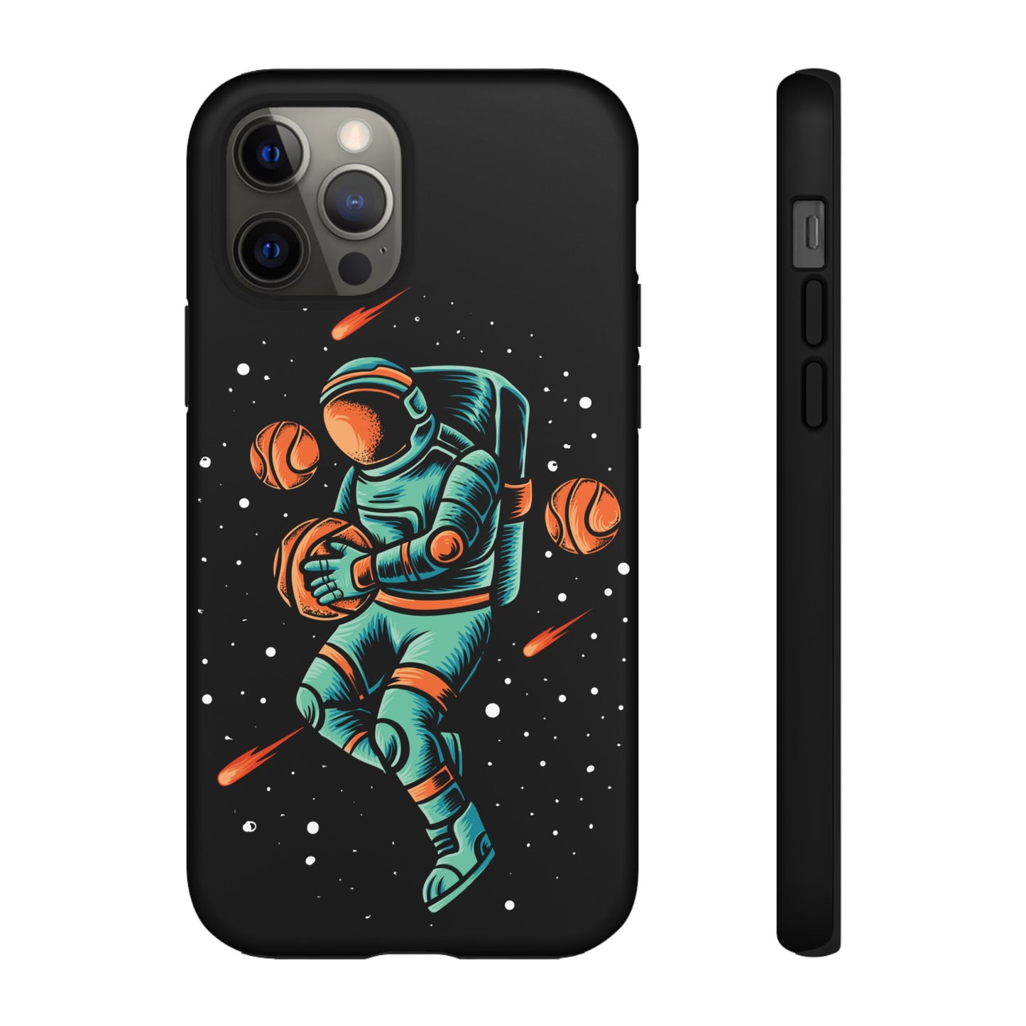 Space Basketball Phone Case | iPhone 15 Plus/ Pro, 14, 13, 12| Google Pixel 7, Pro, 5| Samsung Galaxy S23 All Major Phone Models