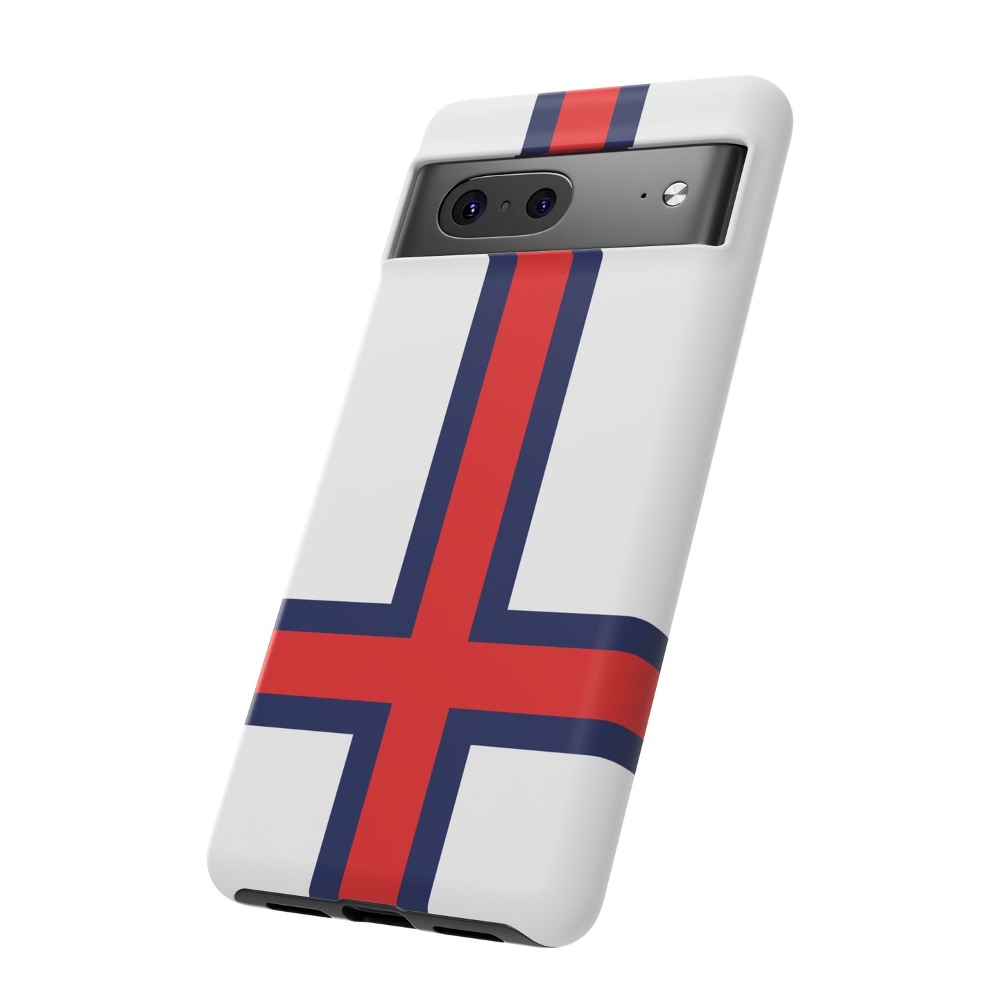 Faroe Island Denmark Flag Phone Case | iPhone 15 Plus/ Pro, 14, 13, 12| Google Pixel 7, Pro, 5| Samsung Galaxy S23 All Major Phone Models