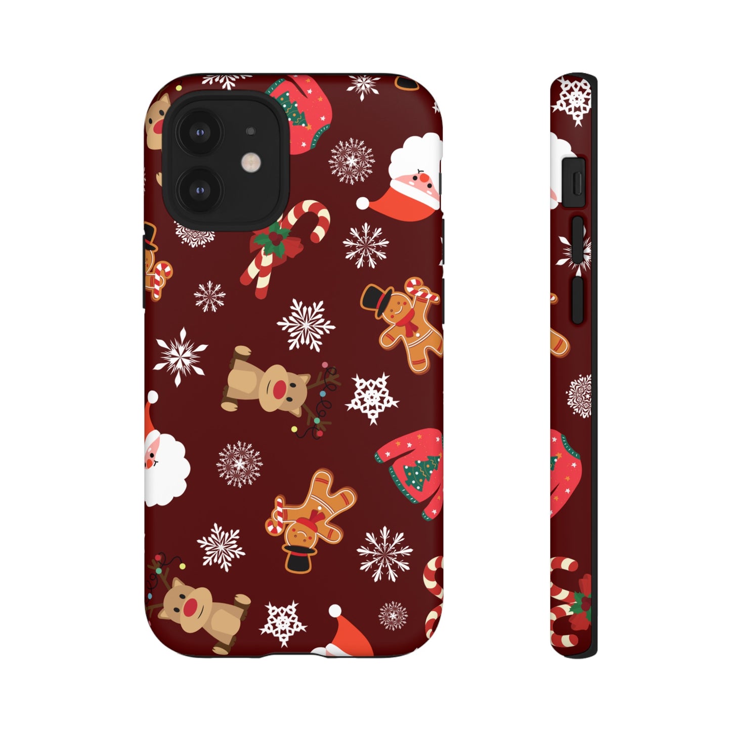 Festive Christmas Wallpaper Phone Case | iPhone 15 Plus/ Pro, 14, 13, 12| Google Pixel 7, Pro, 5| Samsung Galaxy S23 All Major Phone Models