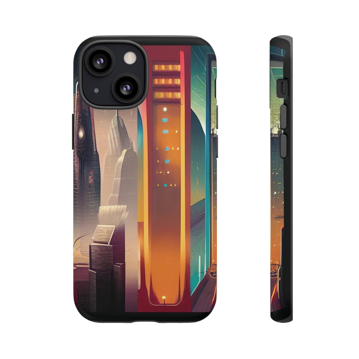 Sci-Fi  Buildings Wallpaper Phone Case | iPhone 15 Plus/ Pro, 14, 13, 12| Google Pixel 7, Pro, 5| Samsung Galaxy S23 All Major Phone Models