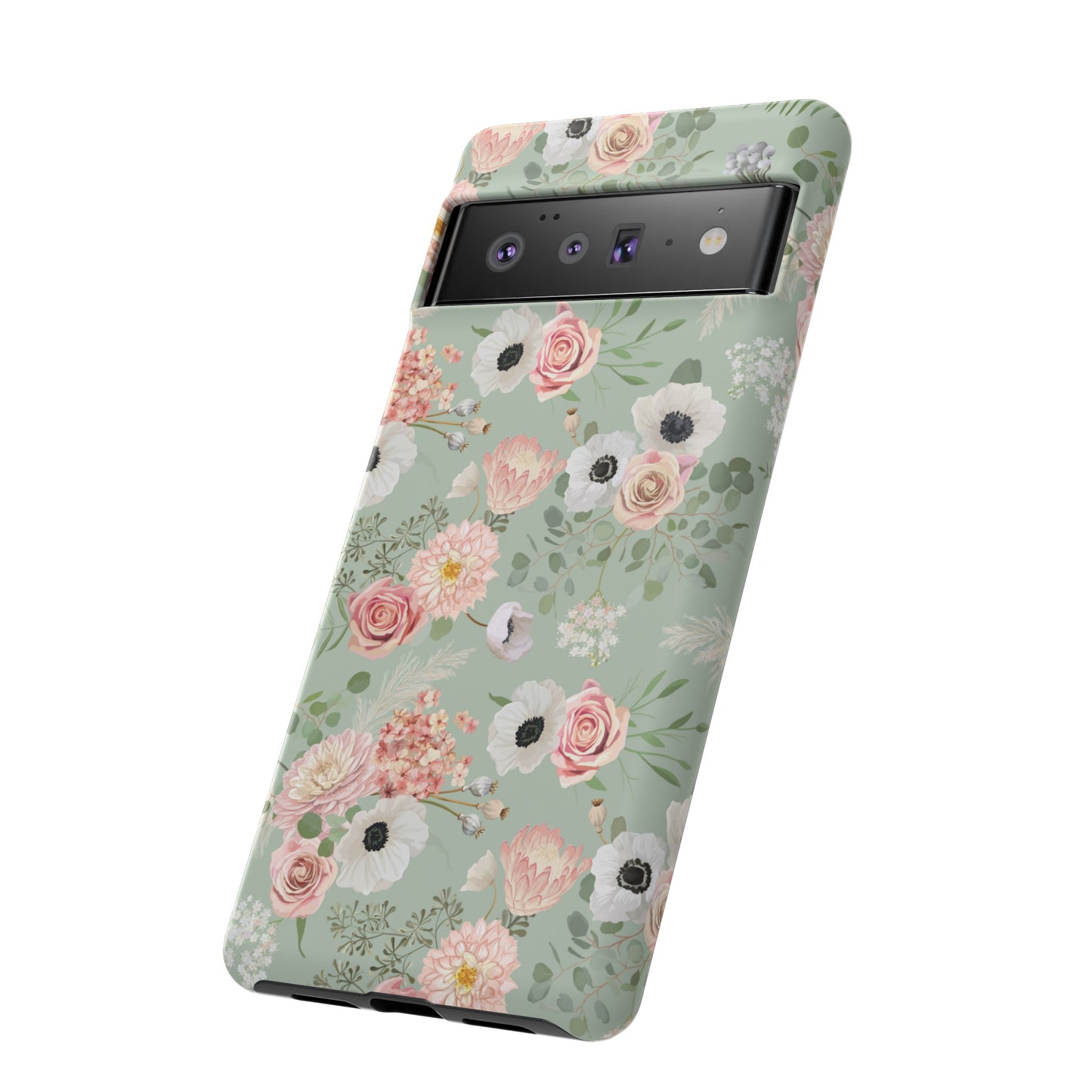 Pastel Flowers Phone Case | iPhone 15 Plus/ Pro, 14, 13, 12| Google Pixel 7, Pro, 5| Samsung Galaxy S23 All Major Phone Models