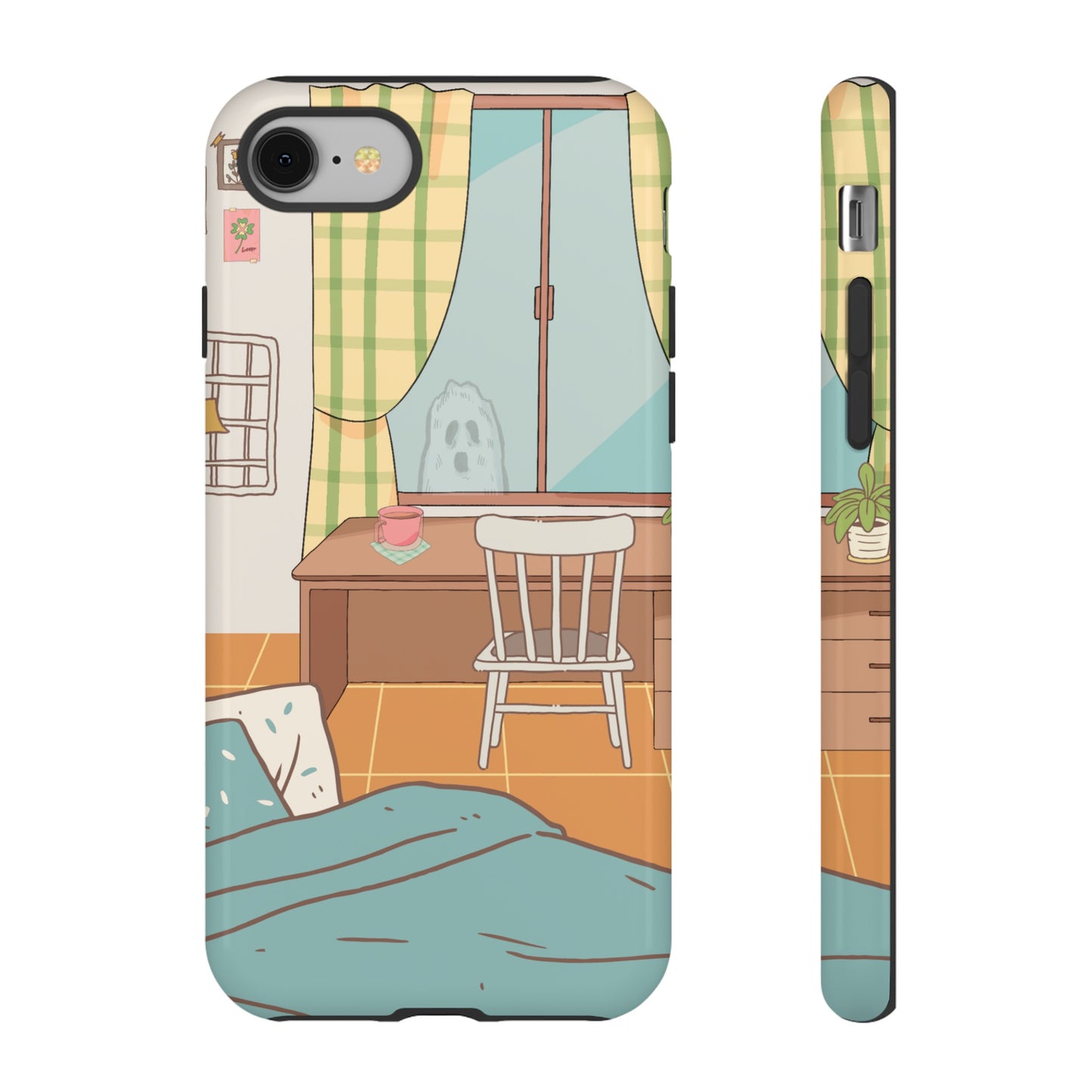 Ghost At The Window Wallpaper Phone Case | iPhone 15 Plus/ Pro, 14, 13, 12| Google Pixel 7, Pro, 5| Samsung Galaxy S23 All Major Phone Models