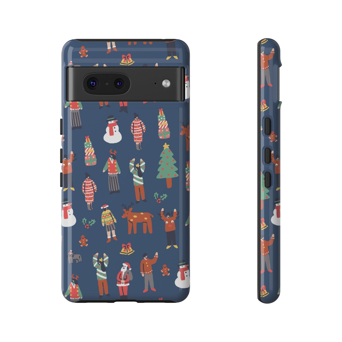 Christmas Party Wallpaper Phone Case | iPhone 15 Plus/ Pro, 14, 13, 12| Google Pixel 7, Pro, 5| Samsung Galaxy S23 All Major Phone Models