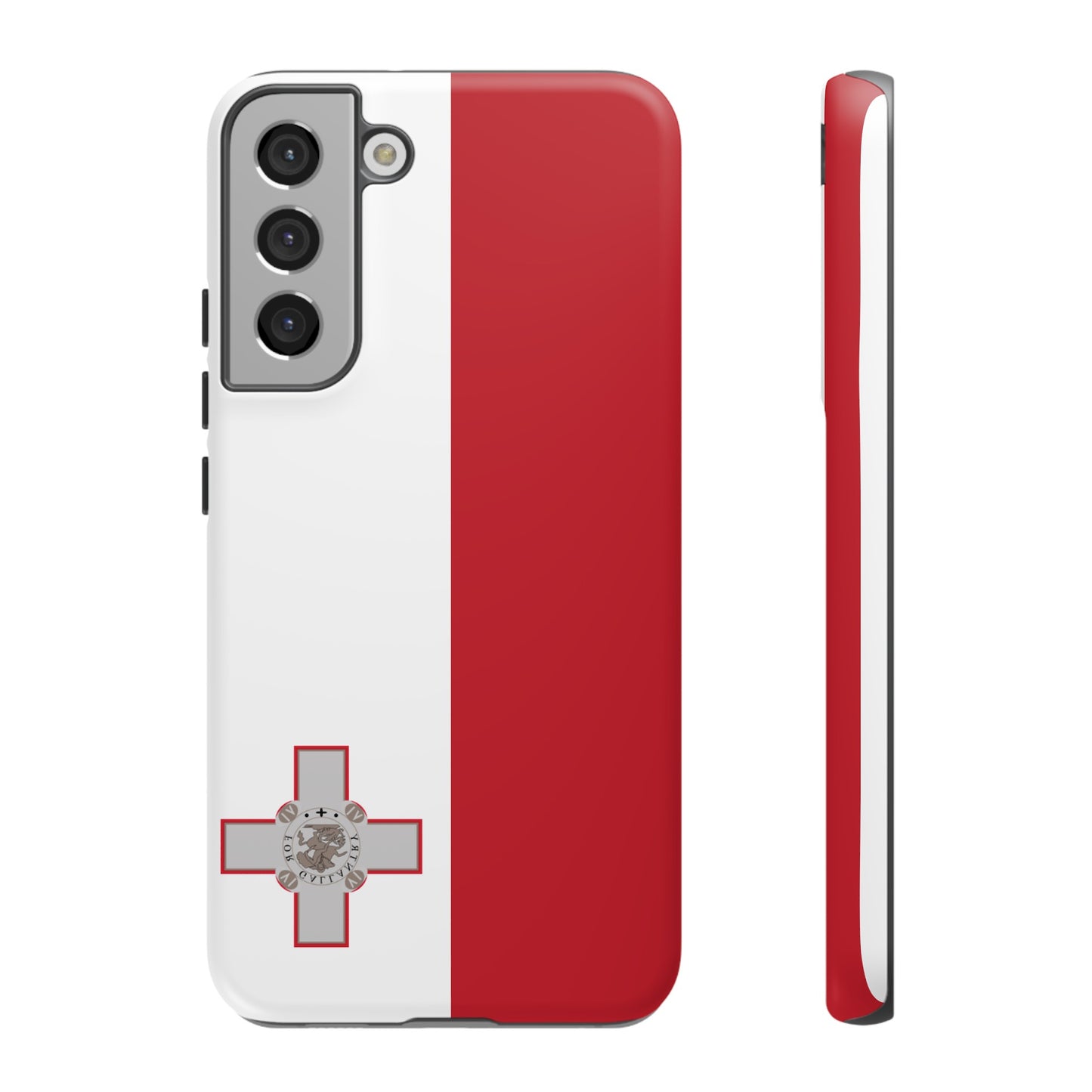 Malta Flag Phone Case | iPhone 15 Plus/ Pro, 14, 13, 12| Google Pixel 7, Pro, 5| Samsung Galaxy S23 All Major Phone Models