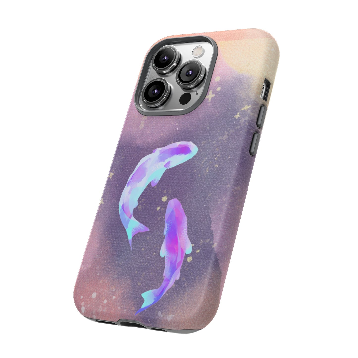 Cosmic Koi Phone Case | iPhone 15 Plus/ Pro, 14, 13, 12| Google Pixel 7, Pro, 5| Samsung Galaxy S23 All Major Phone Models