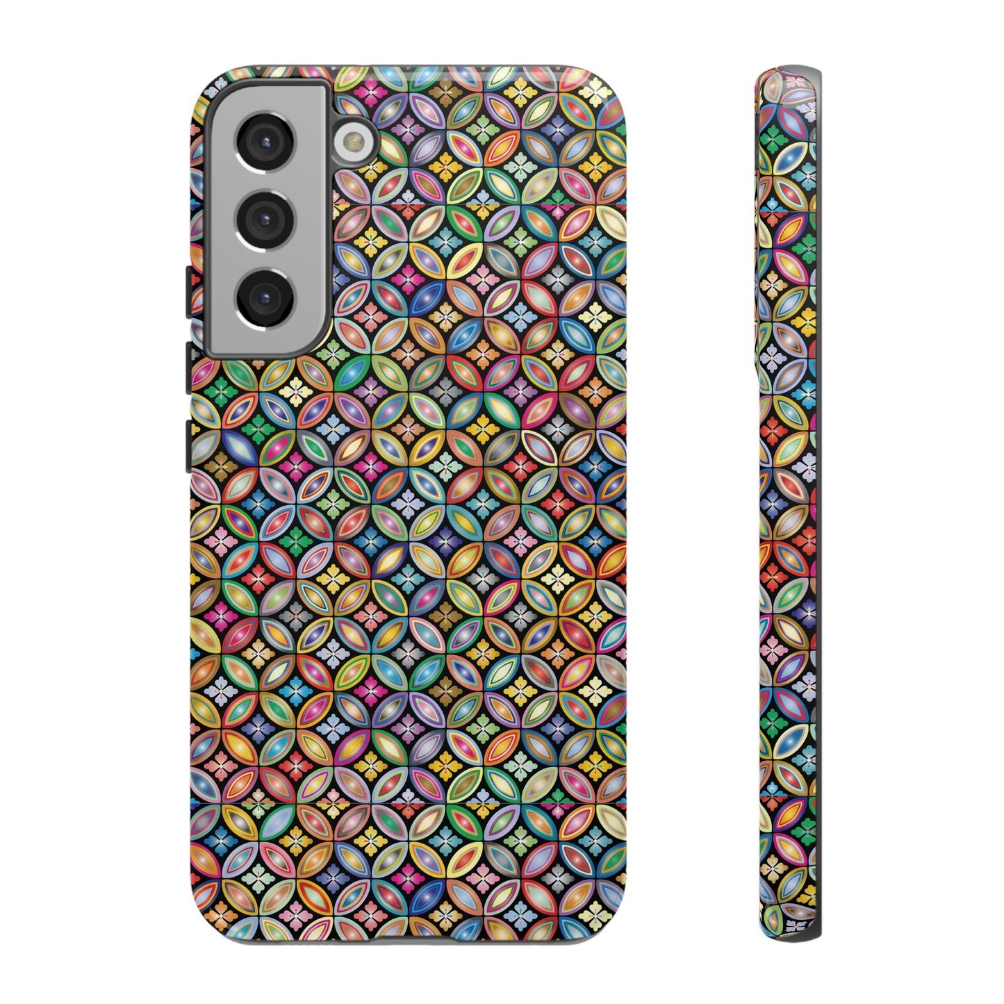 Geometric Pattern Wallpaper Phone Case | iPhone 15 Plus/ Pro, 14, 13, 12| Google Pixel 7, Pro, 5| Samsung Galaxy S23 All Major Phone Models