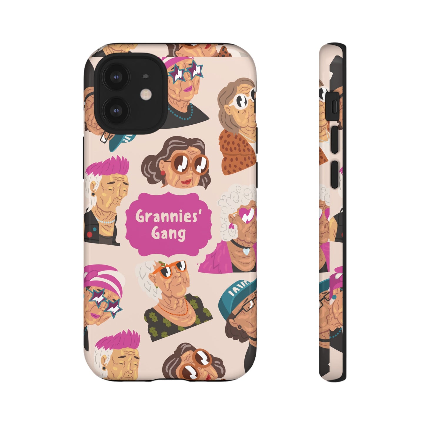 Grannies' Gang Wallpaper Phone Case | iPhone 15 Plus/ Pro, 14, 13, 12| Google Pixel 7, Pro, 5| Samsung Galaxy S23 All Major Phone Models