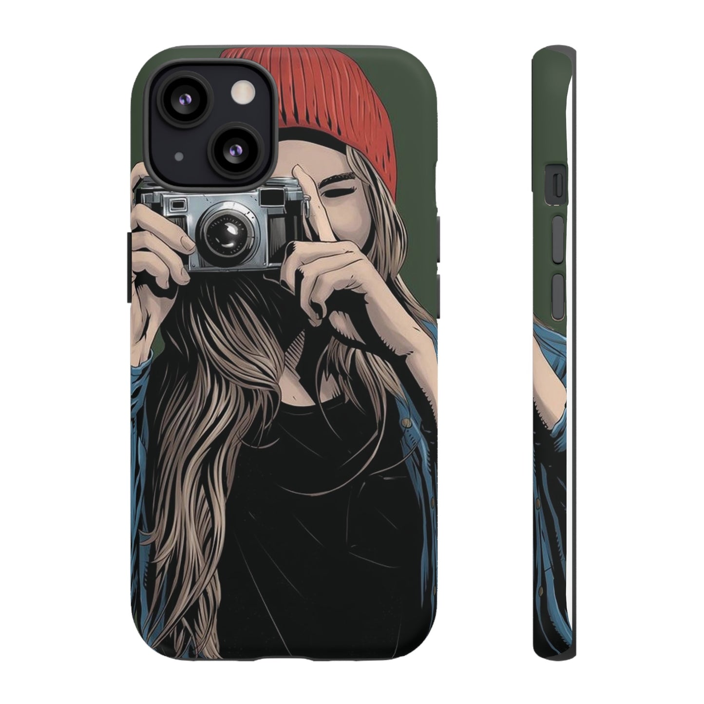 Camera Wallpaper Phone Case | iPhone 15 Plus/ Pro, 14, 13, 12| Google Pixel 7, Pro, 5| Samsung Galaxy S23 All Major Phone Models