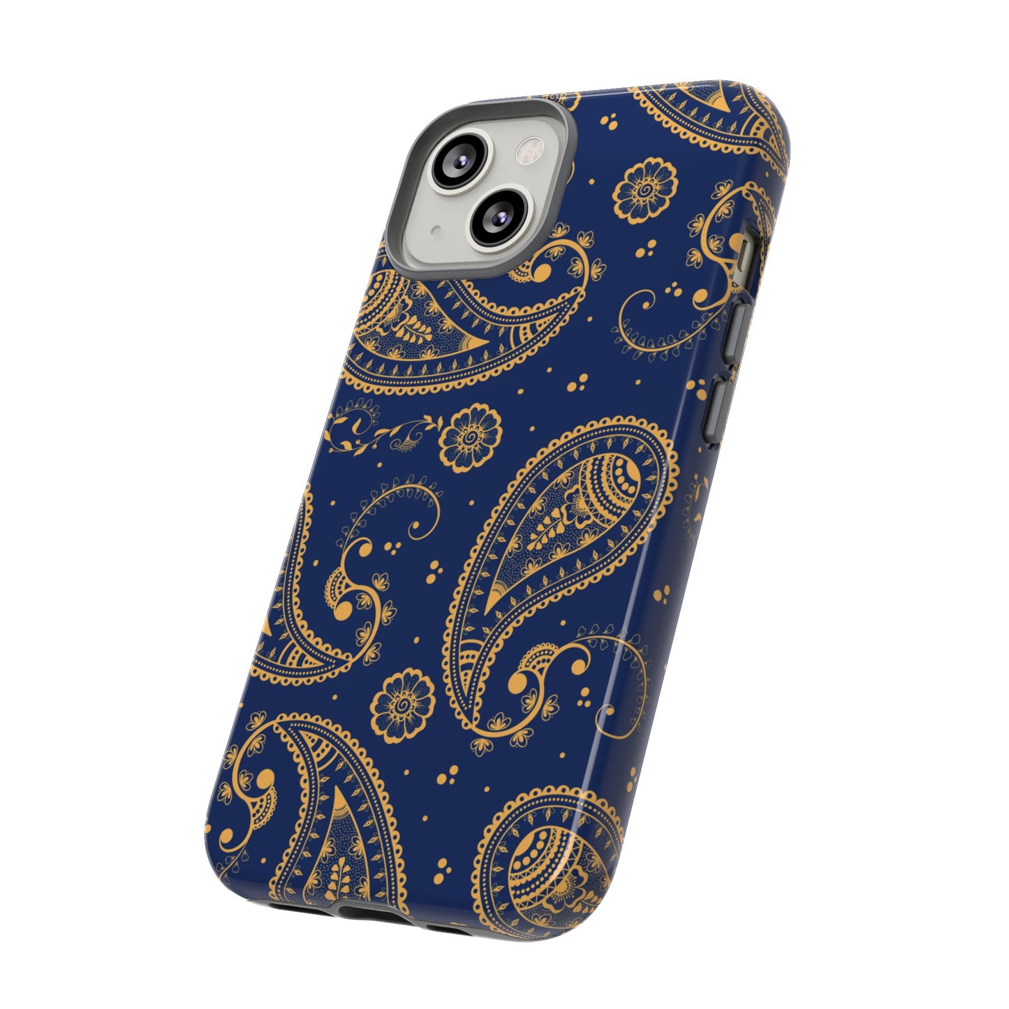 Indian Paisley Wallpaper Phone Case | iPhone 15 Plus/ Pro, 14, 13, 12| Google Pixel 7, Pro, 5| Samsung Galaxy S23 All Major Phone Models