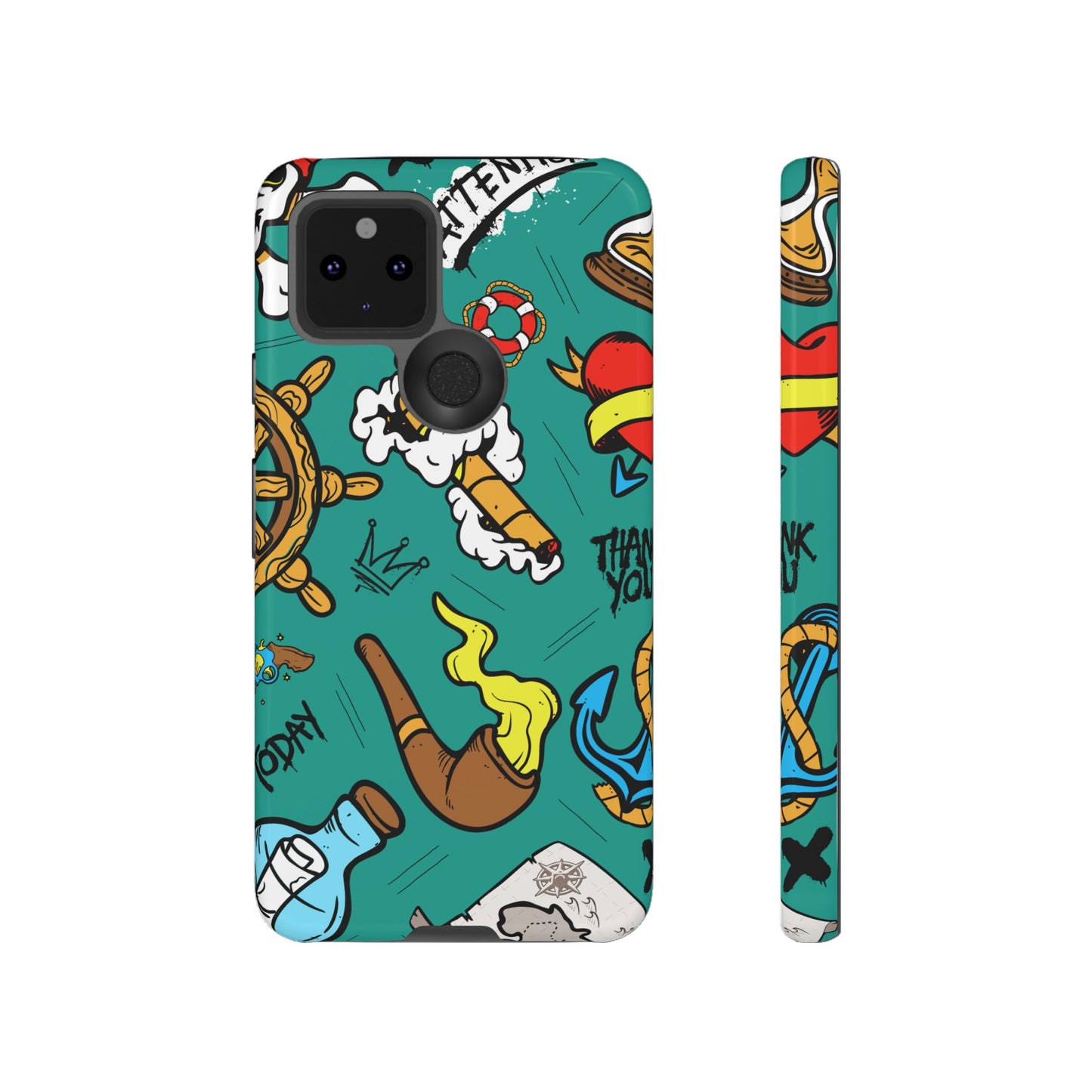 Pirate Wallpaper Phone Case | iPhone 15 Plus/ Pro, 14, 13, 12| Google Pixel 7, Pro, 5| Samsung Galaxy S23 All Major Phone Models