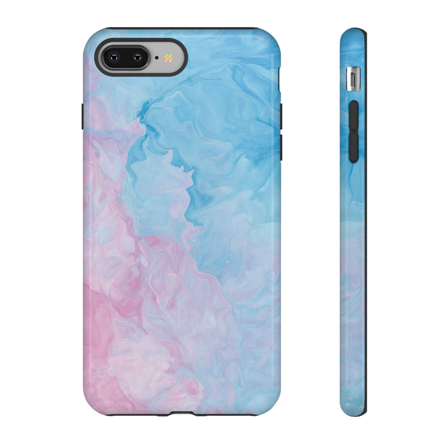 Splash of Blue & Pink Wallpaper Phone Case |iPhone 15 Plus/ Pro, 14, 13, 12|Google Pixel 7, Pro, 5|Samsung Galaxy S23 All Major Phone Models