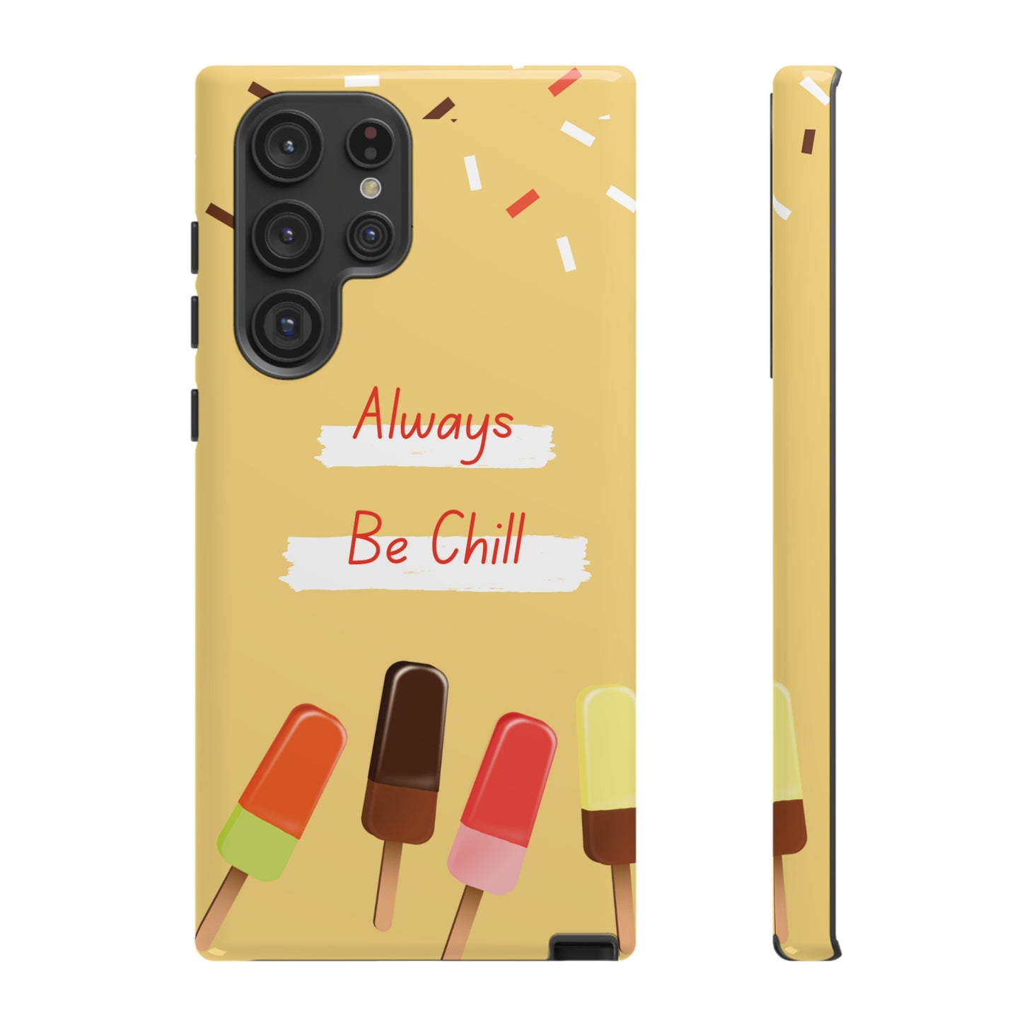 Always Be Chill Wallpaper Phone Case| iPhone 15 Plus/ Pro, 14, 13, 12| Google Pixel 7, Pro, 5| Samsung Galaxy S23 All Major Phone Models