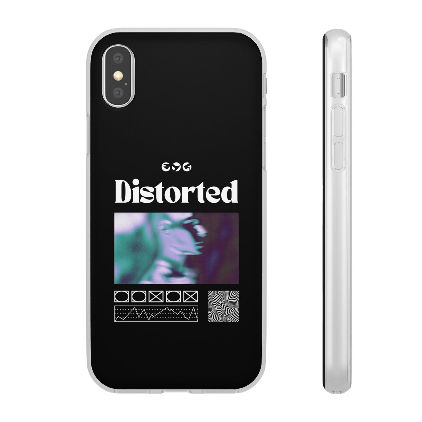 Distorted Phone Case | iPhone 15 Plus/ Pro, 14, 13, 12| Google Pixel 7, Pro, 5| Samsung Galaxy S23 All Major Phone Models