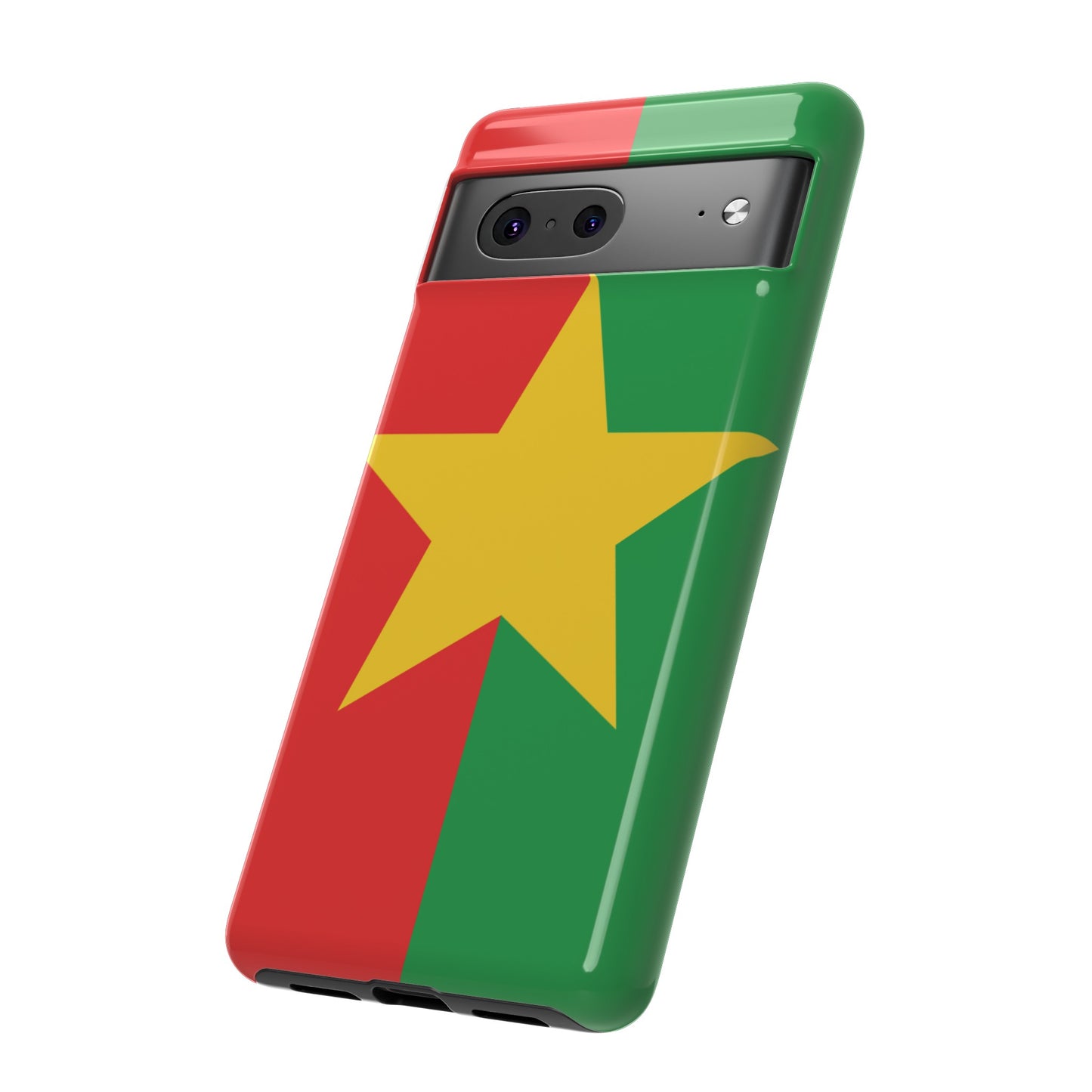 Burkina Faso Flag Phone Case | iPhone 15 Plus/ Pro, 14, 13, 12| Google Pixel 7, Pro, 5| Samsung Galaxy S23 All Major Phone Models