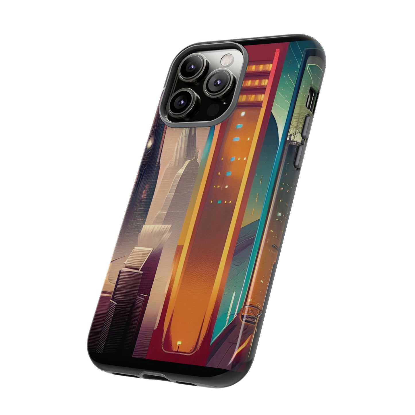 Sci-Fi  Buildings Wallpaper Phone Case | iPhone 15 Plus/ Pro, 14, 13, 12| Google Pixel 7, Pro, 5| Samsung Galaxy S23 All Major Phone Models