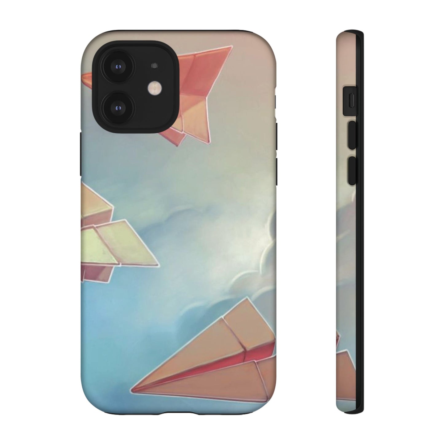 Paper Plane Wallpaper Phone Case | iPhone 15 Plus/ Pro, 14, 13, 12| Google Pixel 7, Pro, 5| Samsung Galaxy S23 All Major Phone Models