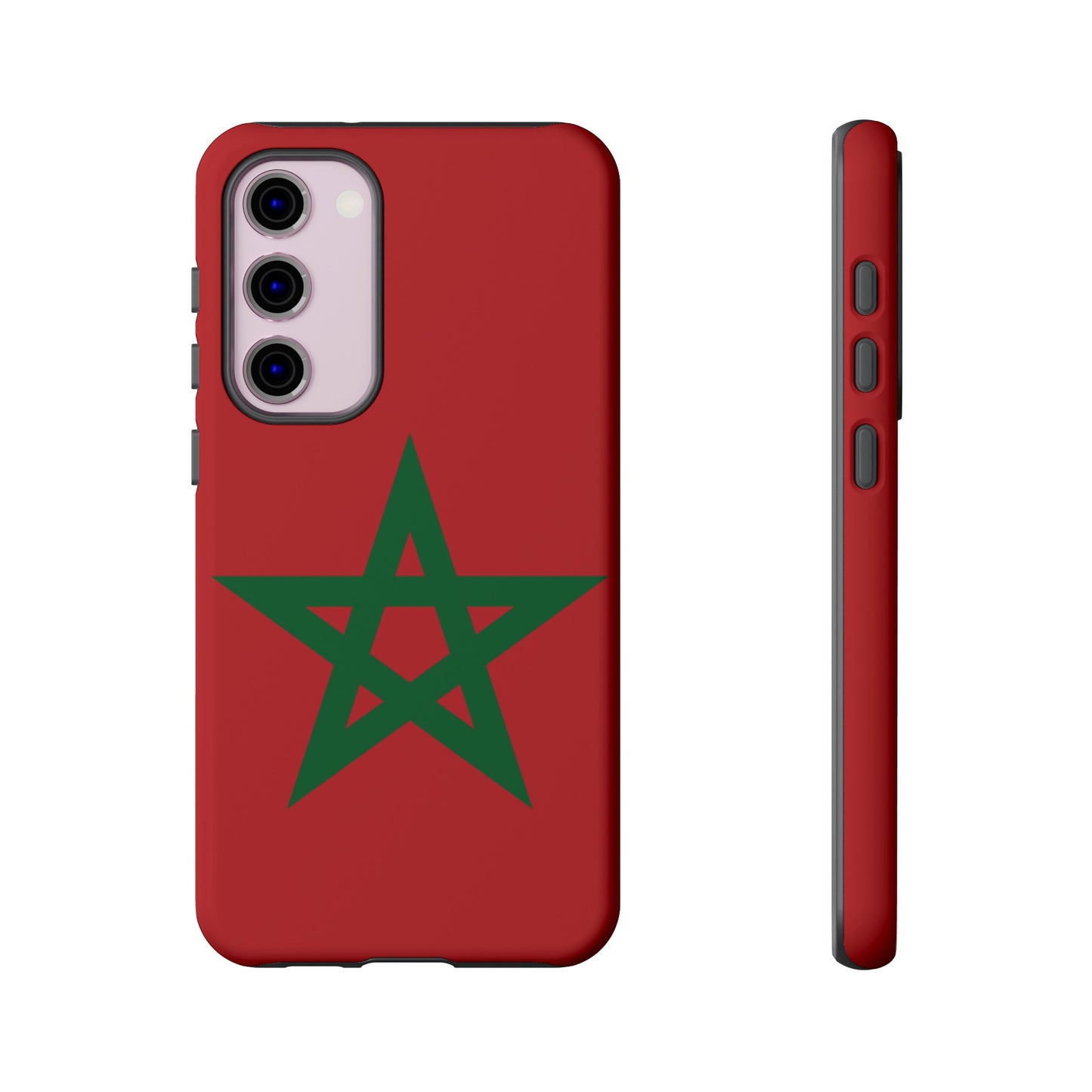 Morocco Flag Phone Case | iPhone 15 Plus/ Pro, 14, 13, 12| Google Pixel 7, Pro, 5| Samsung Galaxy S23 All Major Phone Models