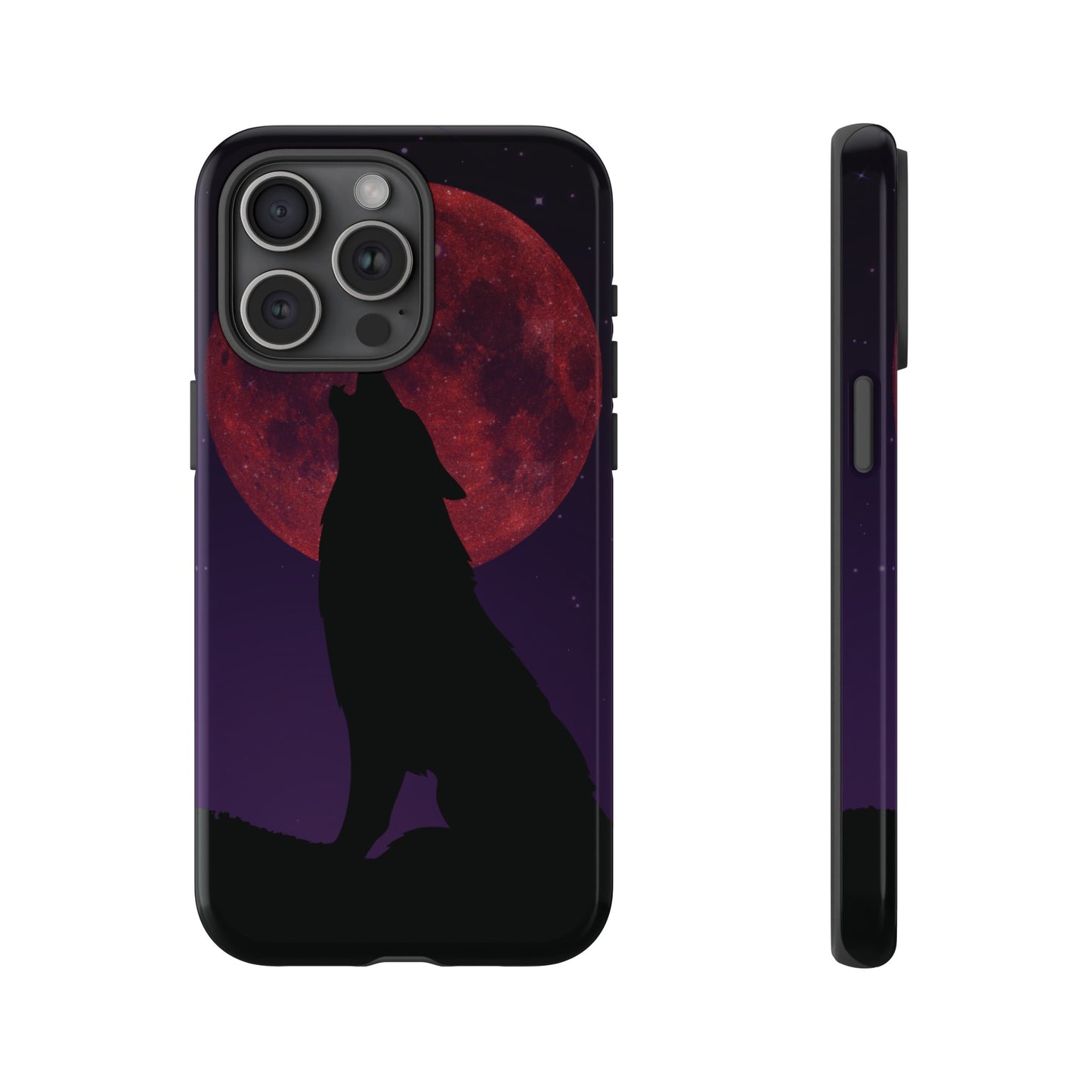 Wolf Wallpaper Phone Case | iPhone 15 Plus/ Pro, 14, 13, 12| Google Pixel 7, Pro, 5| Samsung Galaxy S23 All Major Phone Models