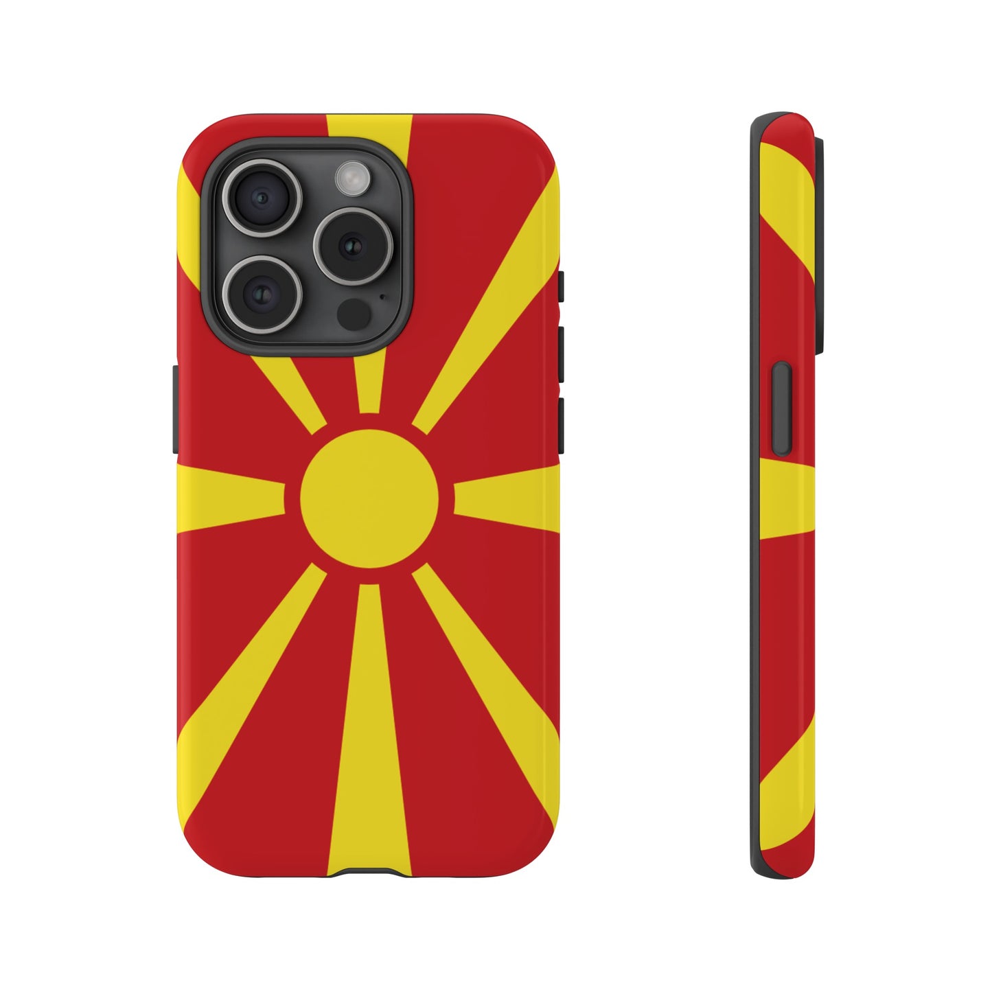 Macedonia Flag Phone Case | iPhone 15 Plus/ Pro, 14, 13, 12| Google Pixel 7, Pro, 5| Samsung Galaxy S23 All Major Phone Models