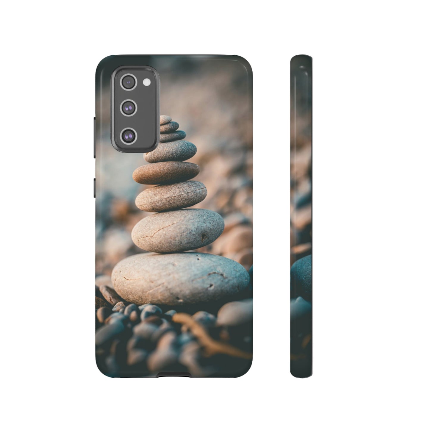 Rock Stack Wallpaper Phone Case | iPhone 15 Plus/ Pro, 14, 13, 12| Google Pixel 7, Pro, 5| Samsung Galaxy S23 All Major Phone Models