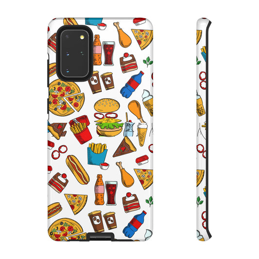 Fast Food Wallpaper Phone Case | iPhone 15 Plus/ Pro, 14, 13, 12| Google Pixel 7, Pro, 5| Samsung Galaxy S23 All Major Phone Models