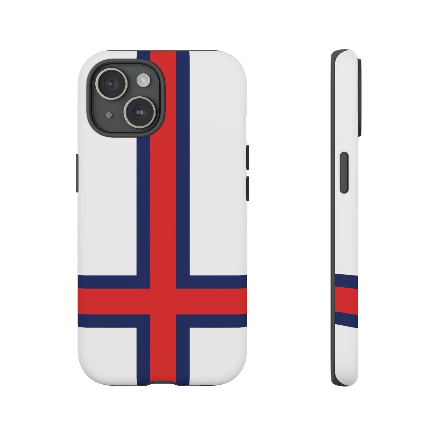 Faroe Island Denmark Flag Phone Case | iPhone 15 Plus/ Pro, 14, 13, 12| Google Pixel 7, Pro, 5| Samsung Galaxy S23 All Major Phone Models