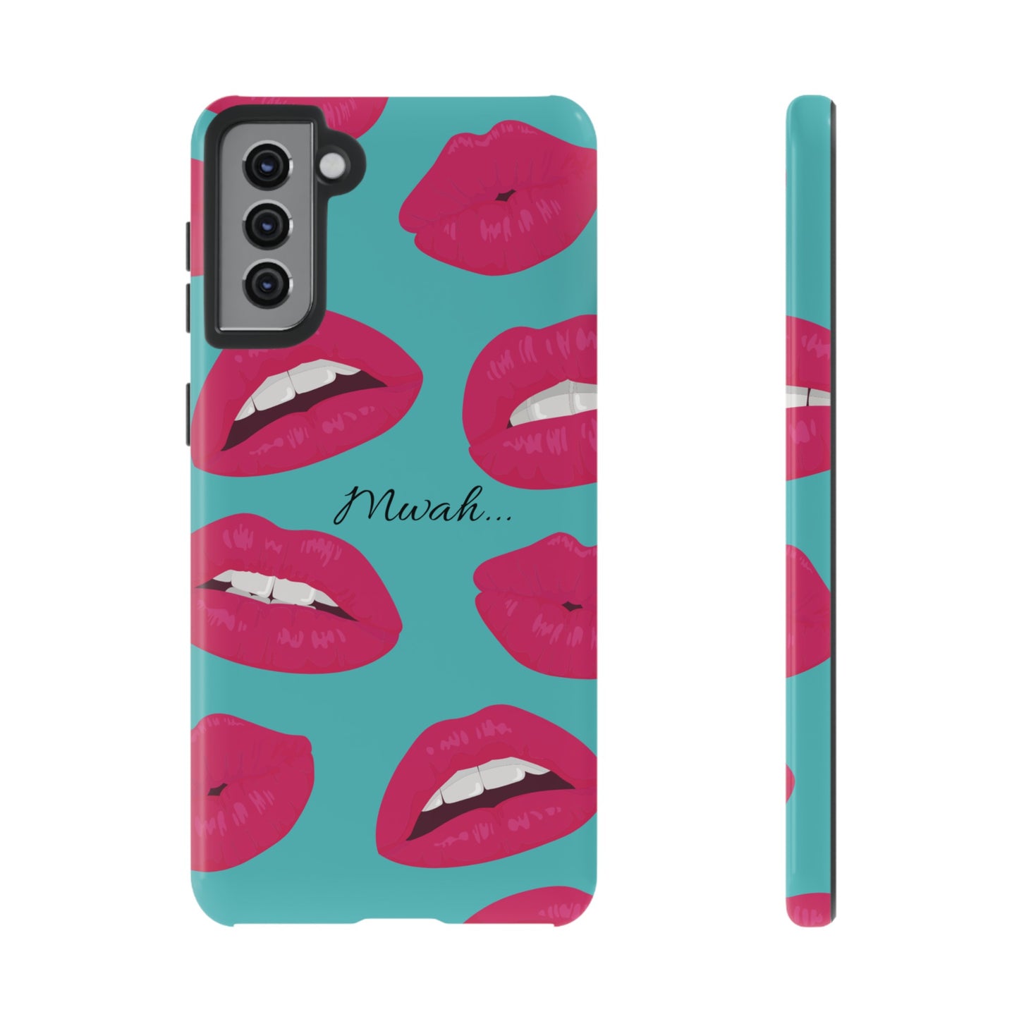 Mwah! Wallpaper Phone Case | iPhone 15 Plus/ Pro, 14, 13, 12| Google Pixel 7, Pro, 5| Samsung Galaxy S23 All Major Phone Models