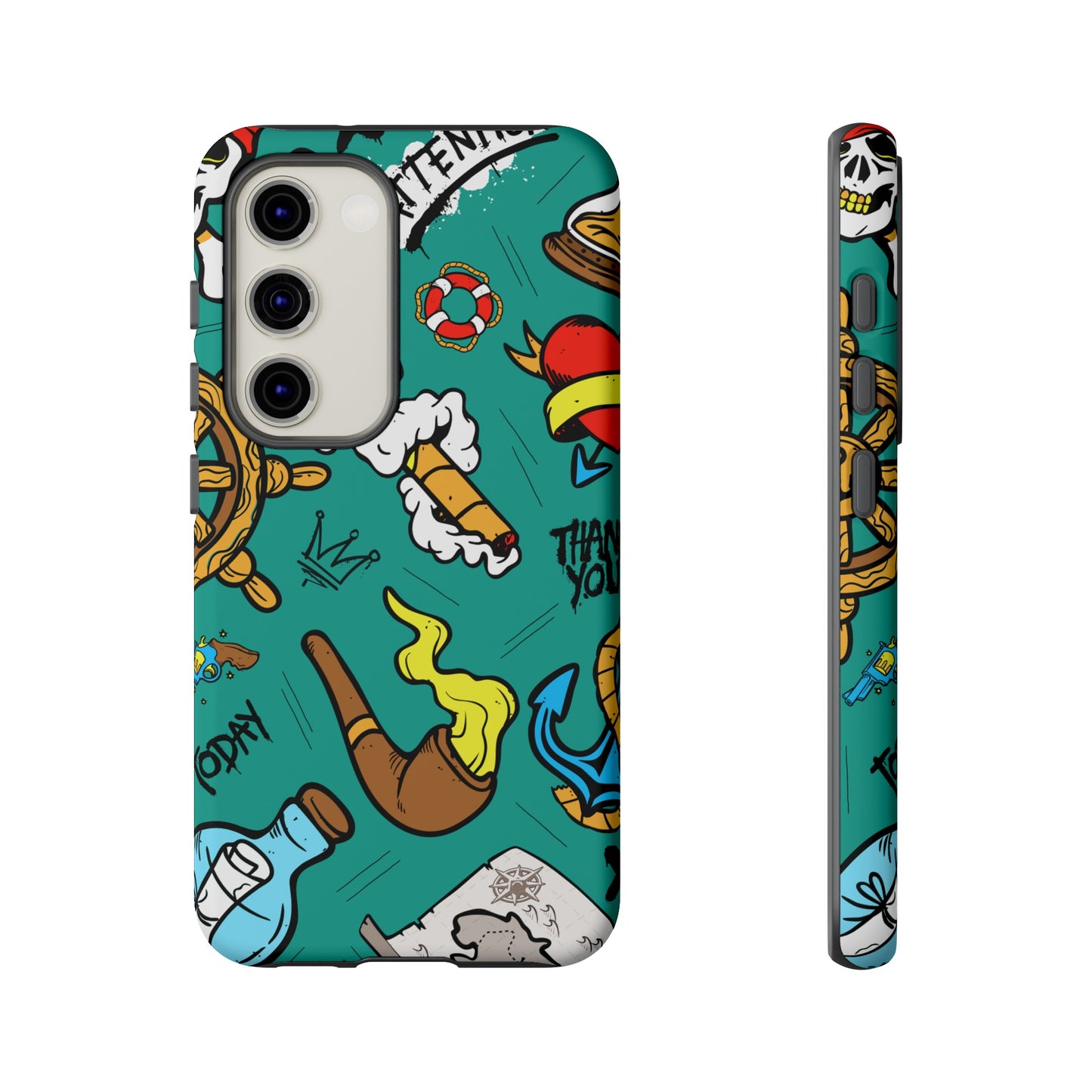 Pirate Wallpaper Phone Case | iPhone 15 Plus/ Pro, 14, 13, 12| Google Pixel 7, Pro, 5| Samsung Galaxy S23 All Major Phone Models