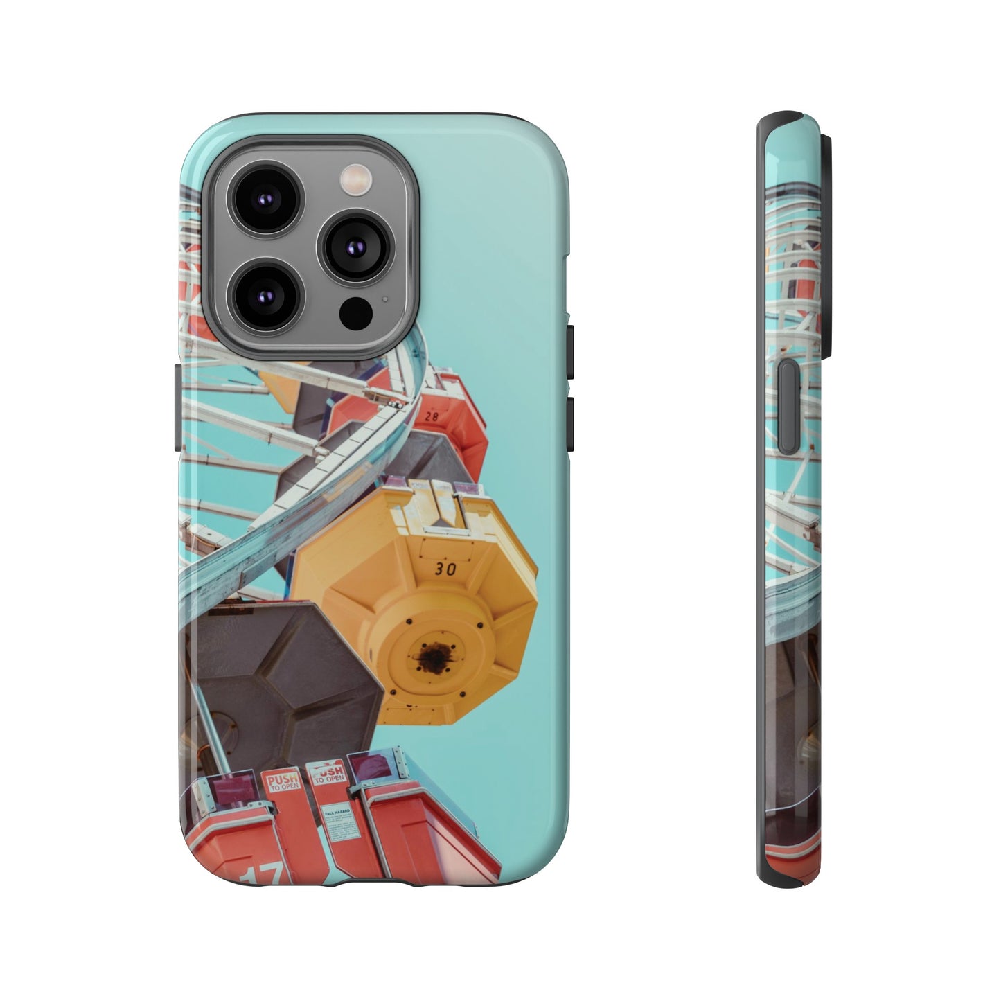 Ferris Wheel Wallpaper Phone Case | iPhone 15 Plus/ Pro, 14, 13, 12| Google Pixel 7, Pro, 5| Samsung Galaxy S23 All Major Phone Models