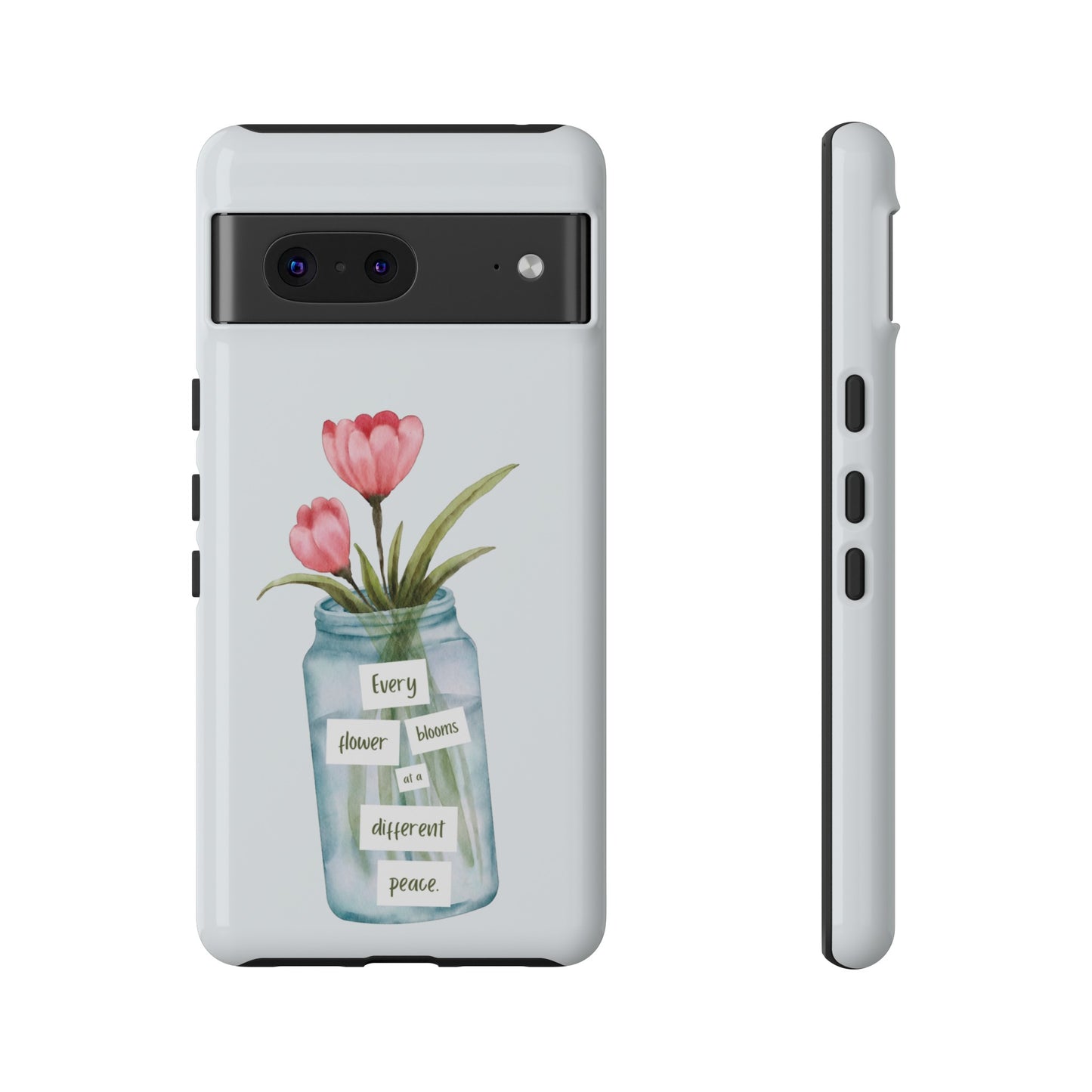 Flowers in a Jar Wallpaper Phone Case | iPhone 15 Plus/ Pro, 14, 13, 12| Google Pixel 7, Pro, 5| Samsung Galaxy S23 All Major Phone Models