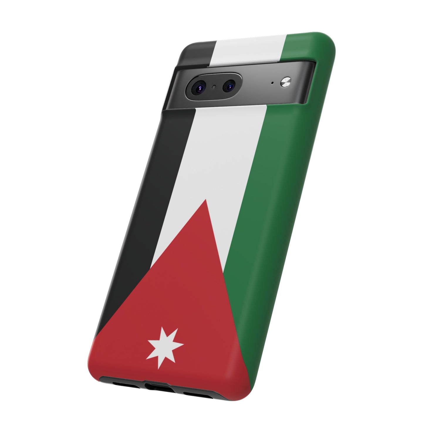 Jordan Flag Phone Case |iPhone 15 Plus/ Pro, 14, 13, 12|Google Pixel 7, Pro, 5| Samsung Galaxy S23 All Major Phone Models