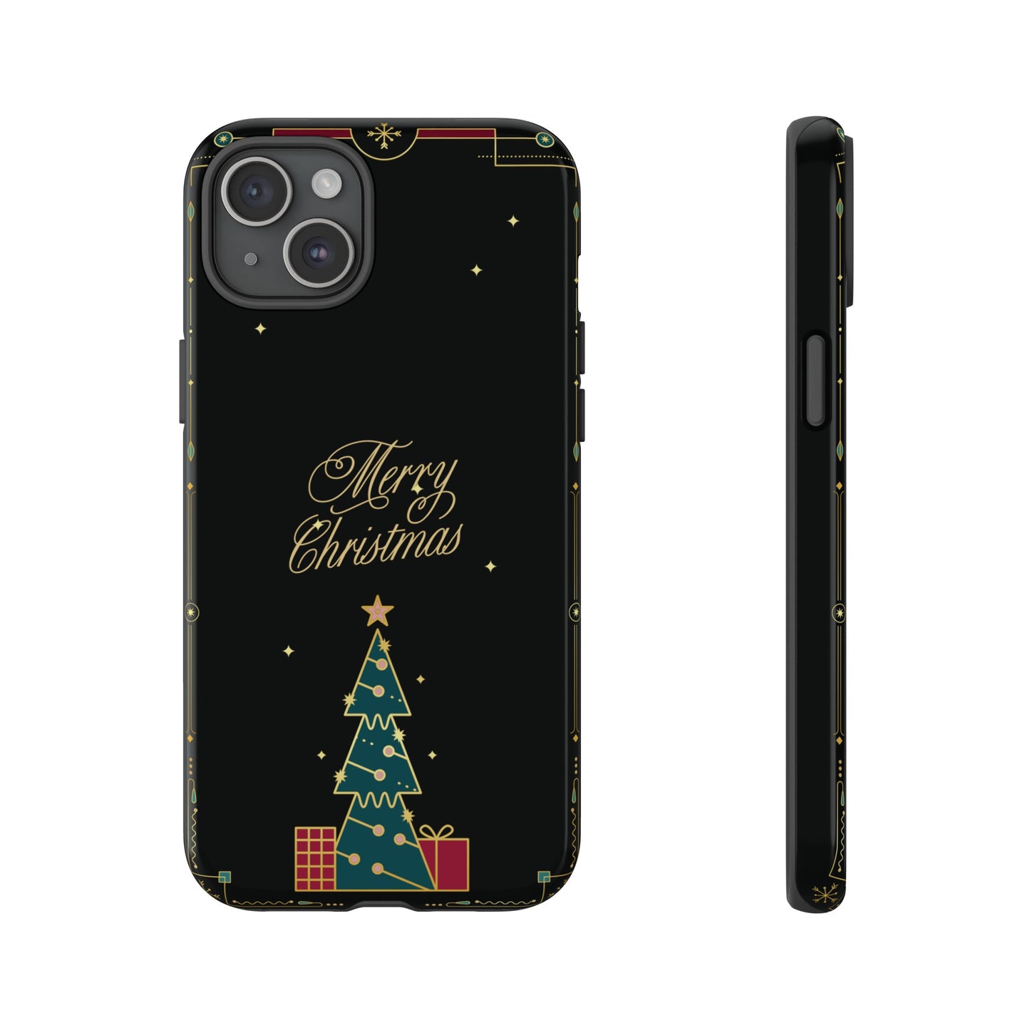 Christmas Tree Wallpaper Phone Case | iPhone 15 Plus/ Pro, 14, 13, 12| Google Pixel 7, Pro, 5| Samsung Galaxy S23 All Major Phone Models