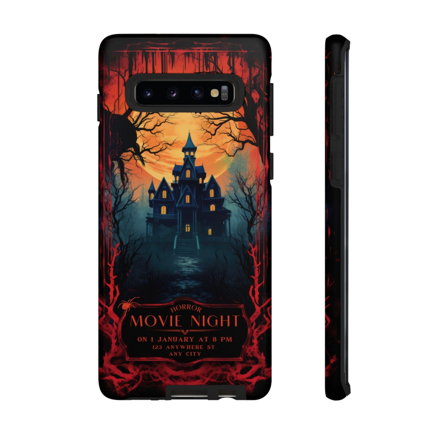 Horror Movie Night Phone Case | iPhone 15 Plus/ Pro, 14, 13, 12| Google Pixel 7, Pro, 5| Samsung Galaxy S23 All Major Phone Models