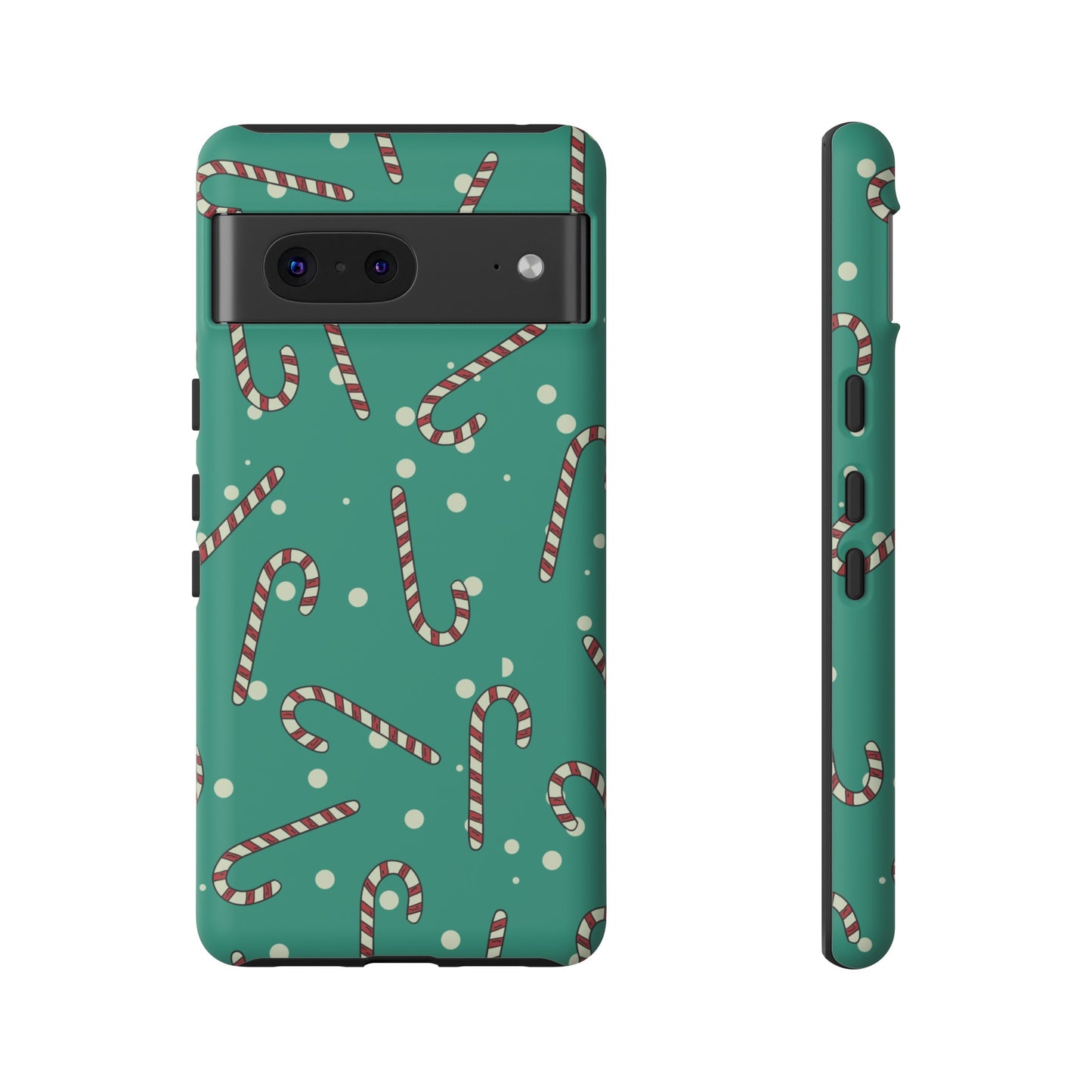 Candycane Wallpaper Phone Case | iPhone 15 Plus/ Pro, 14, 13, 12| Google Pixel 7, Pro, 5| Samsung Galaxy S23 All Major Phone Models