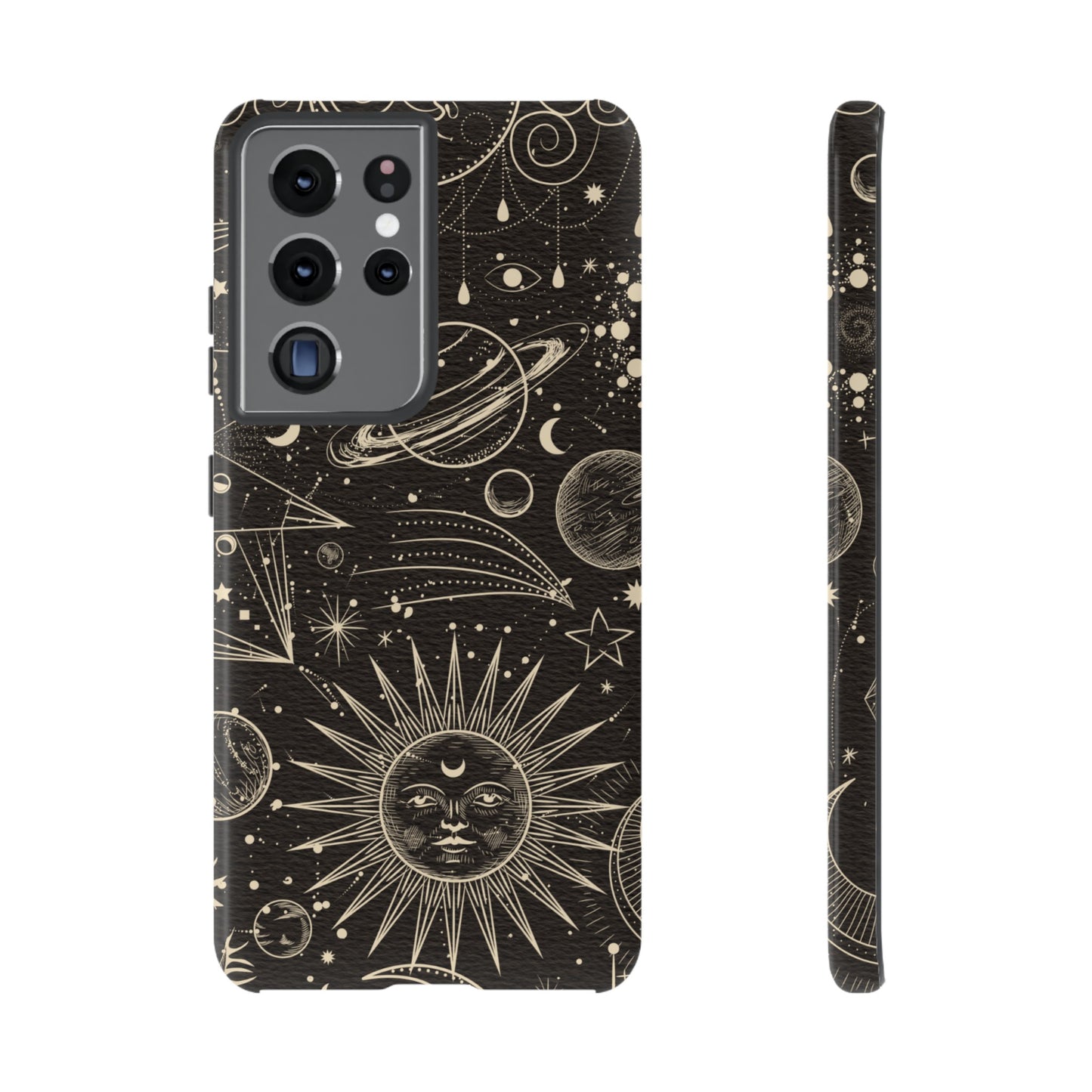 Golden Universe Wallpaper Phone Case | iPhone 15 Plus/ Pro, 14, 13, 12| Google Pixel 7, Pro, 5| Samsung Galaxy S23 All Major Phone Models