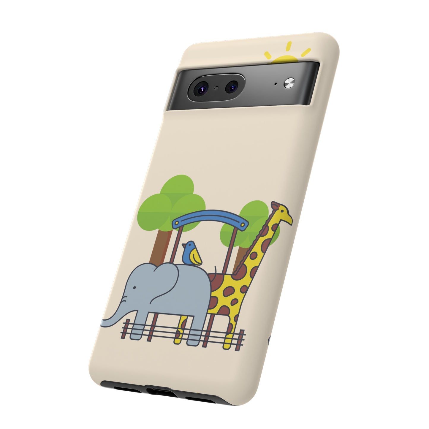 Zoo Wallpaper Phone Case | iPhone 15 Plus/ Pro, 14, 13, 12| Google Pixel 7, Pro, 5| Samsung Galaxy S23 All Major Phone Models