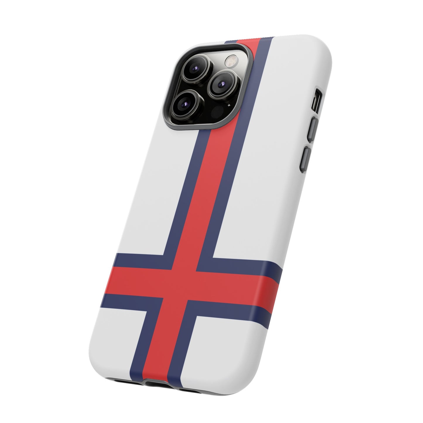 Faroe Island Denmark Flag Phone Case | iPhone 15 Plus/ Pro, 14, 13, 12| Google Pixel 7, Pro, 5| Samsung Galaxy S23 All Major Phone Models