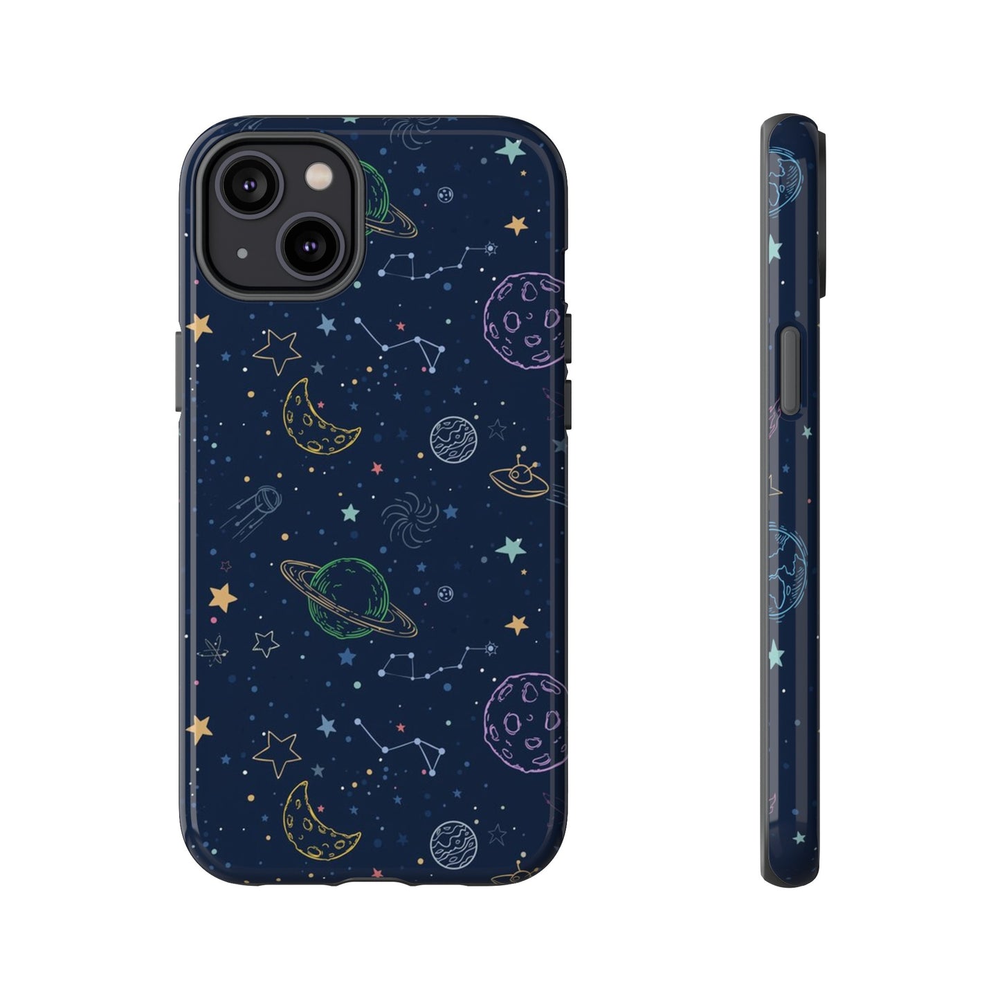 Space Galaxy Wallpaper Phone Case | iPhone 15 Plus/ Pro, 14, 13, 12| Google Pixel 7, Pro, 5| Samsung Galaxy S23 All Major Phone Models