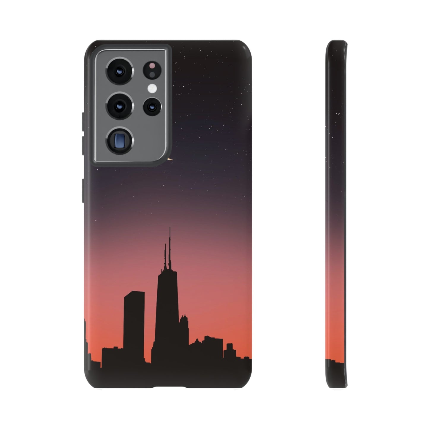 Chicago Skyline Wallpaper Phone Case | iPhone 15 Plus/ Pro, 14, 13, 12| Google Pixel 7, Pro, 5| Samsung Galaxy S23 All Major Phone Models