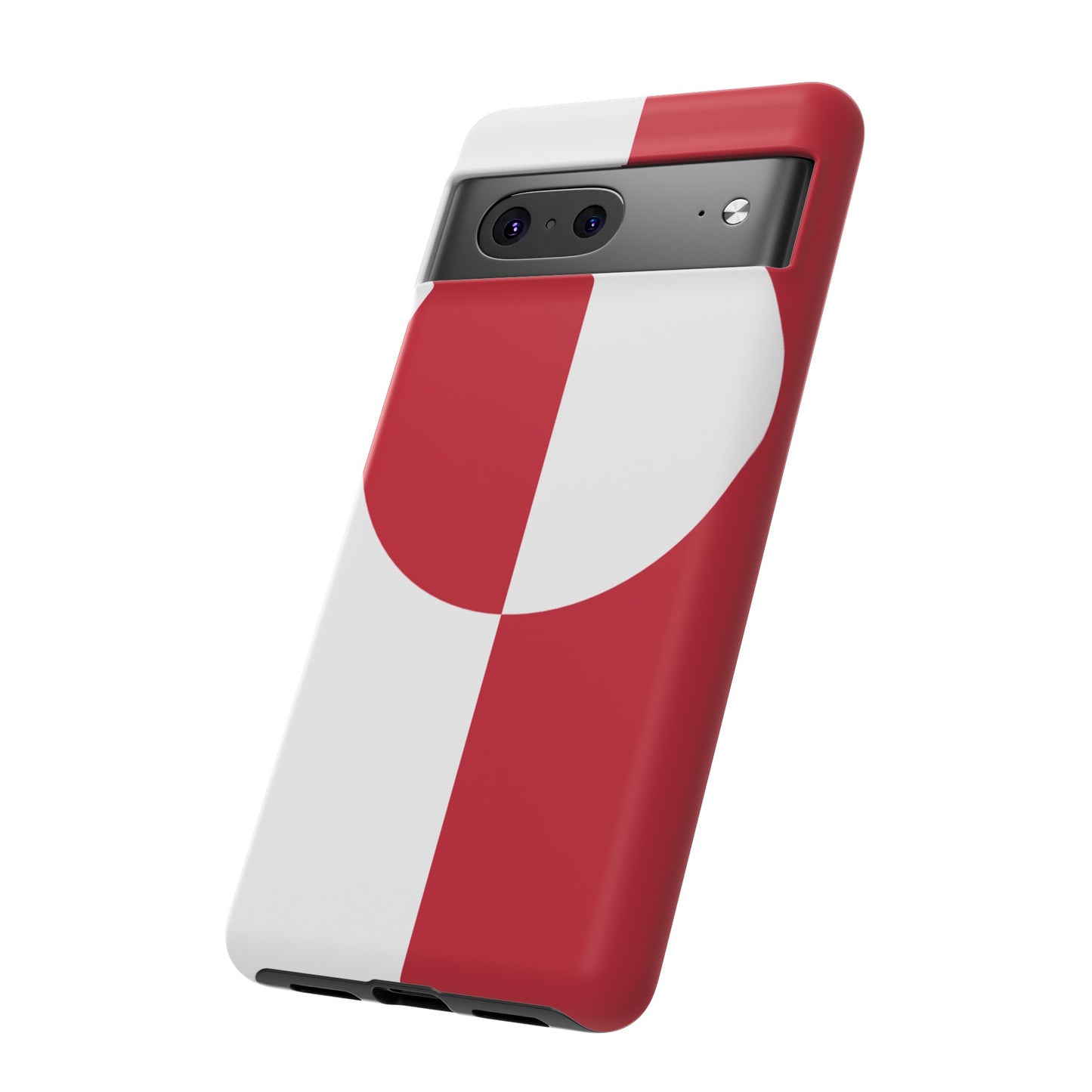 Greenland (Denmark) Flag Phone Case | iPhone 15 Plus/ Pro, 14, 13, 12| Google Pixel 7, Pro, 5| Samsung Galaxy S23 All Major Phone Models