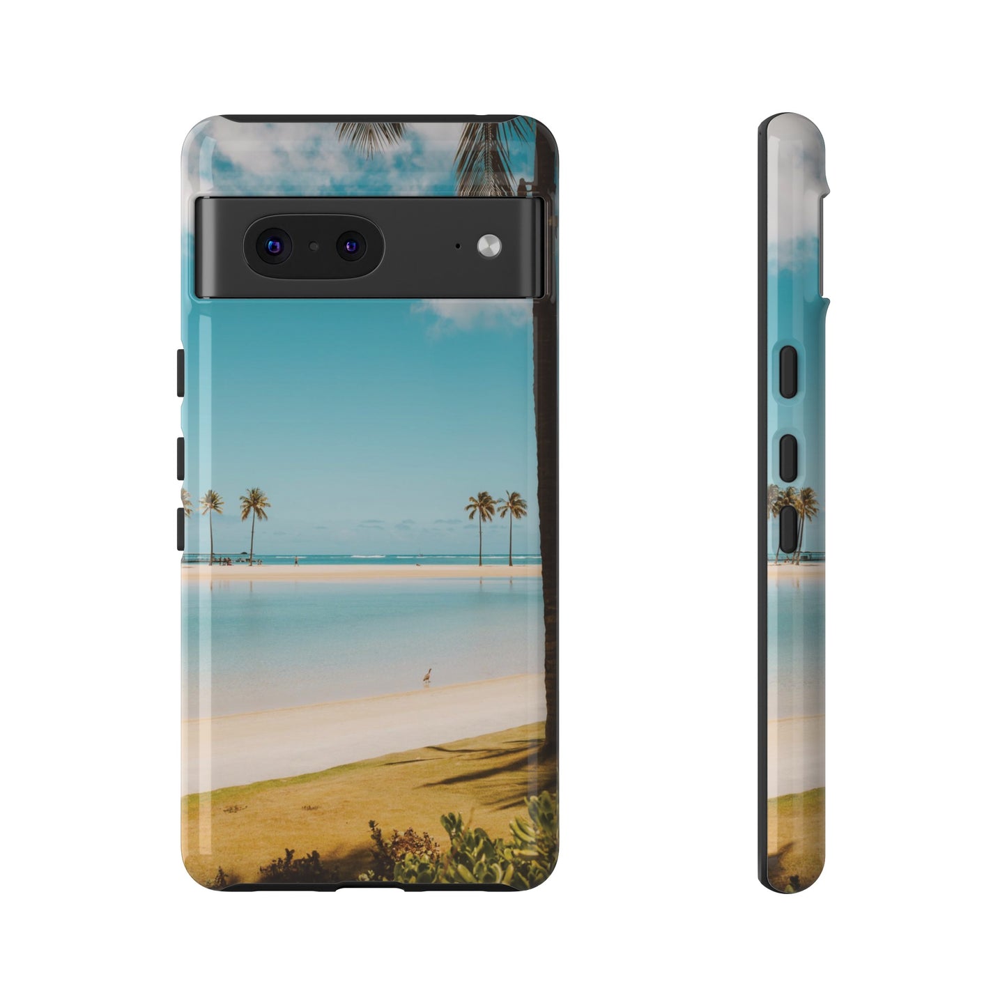 Beach Getaway Wallpaper Phone Case | iPhone 15 Plus/ Pro, 14, 13, 12| Google Pixel 7, Pro, 5| Samsung Galaxy S23 All Major Phone Models