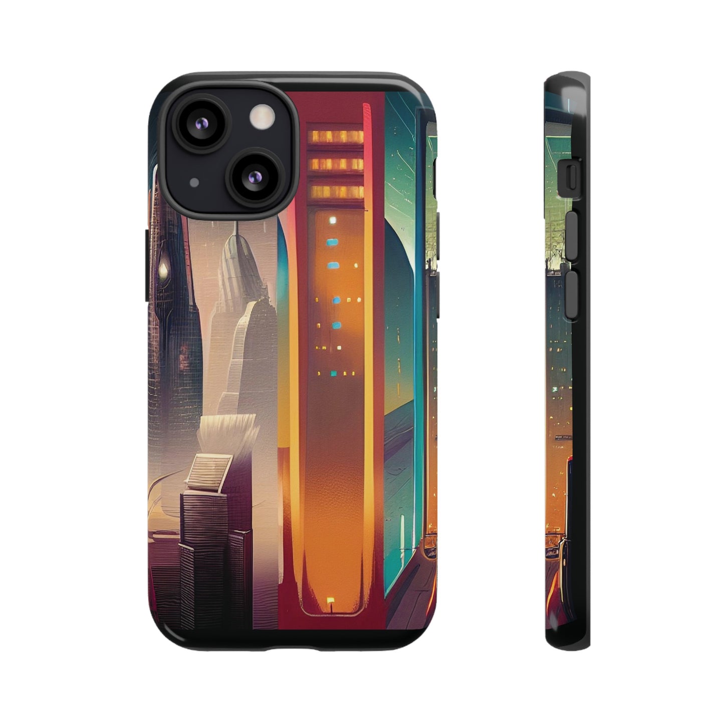 Sci-Fi  Buildings Wallpaper Phone Case | iPhone 15 Plus/ Pro, 14, 13, 12| Google Pixel 7, Pro, 5| Samsung Galaxy S23 All Major Phone Models