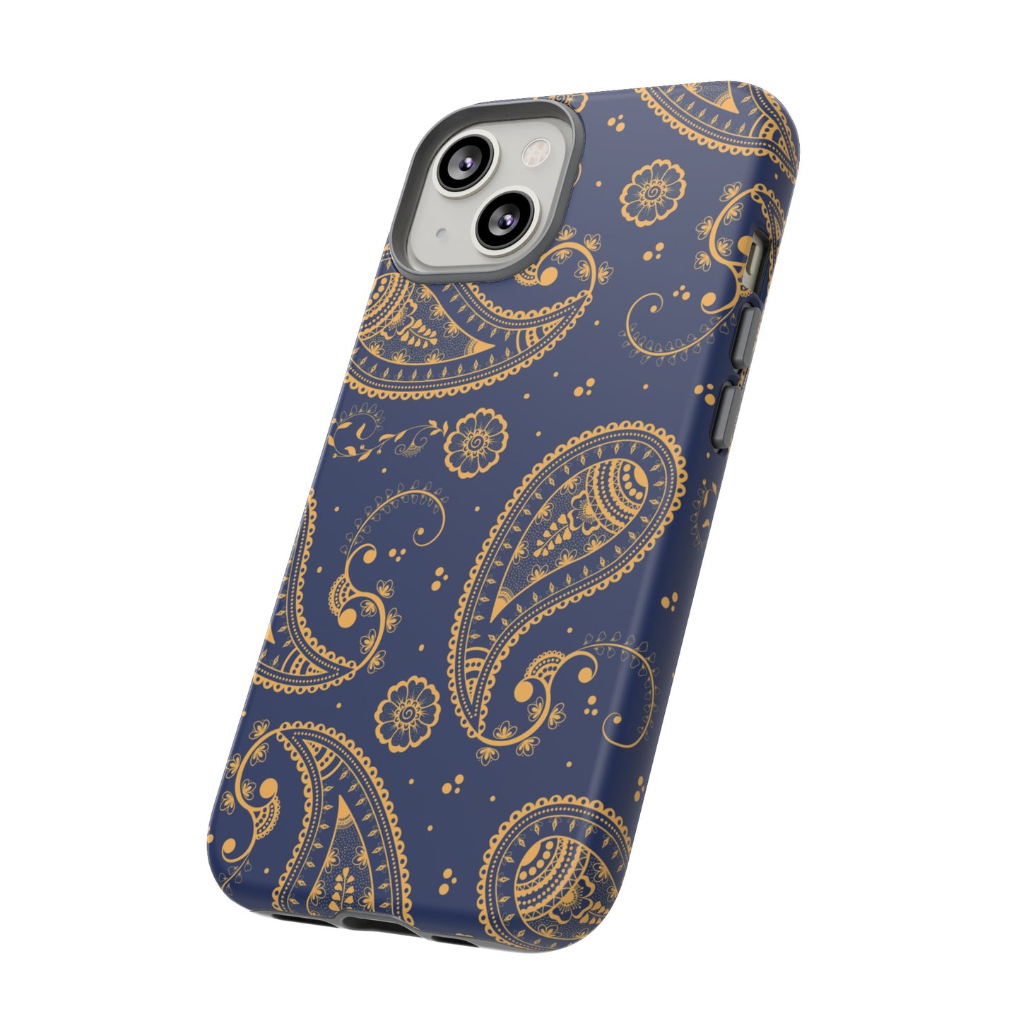 Indian Paisley Wallpaper Phone Case | iPhone 15 Plus/ Pro, 14, 13, 12| Google Pixel 7, Pro, 5| Samsung Galaxy S23 All Major Phone Models