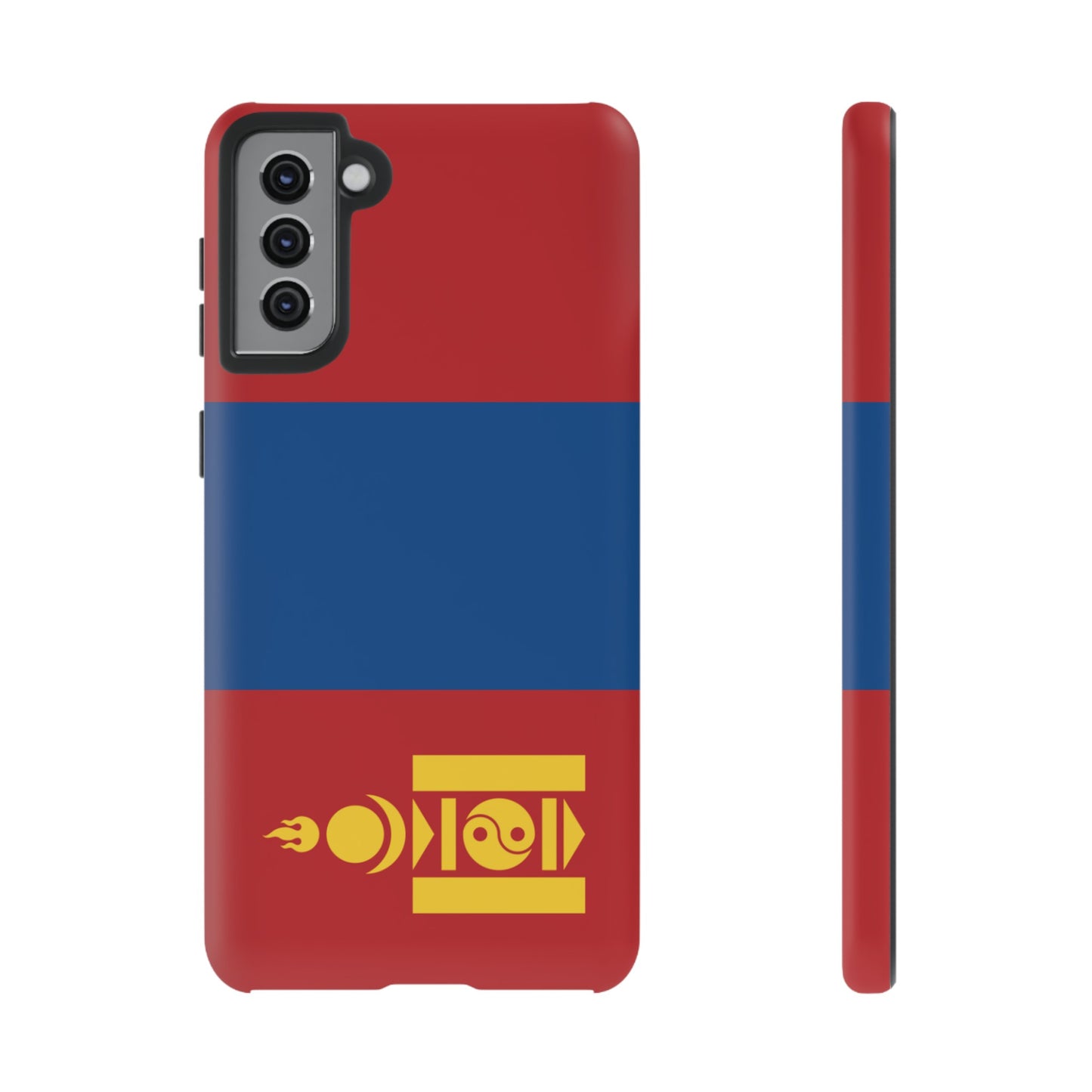 Mongolia Flag Phone Case | iPhone 15 Plus/ Pro, 14, 13, 12| Google Pixel 7, Pro, 5| Samsung Galaxy S23 All Major Phone Models