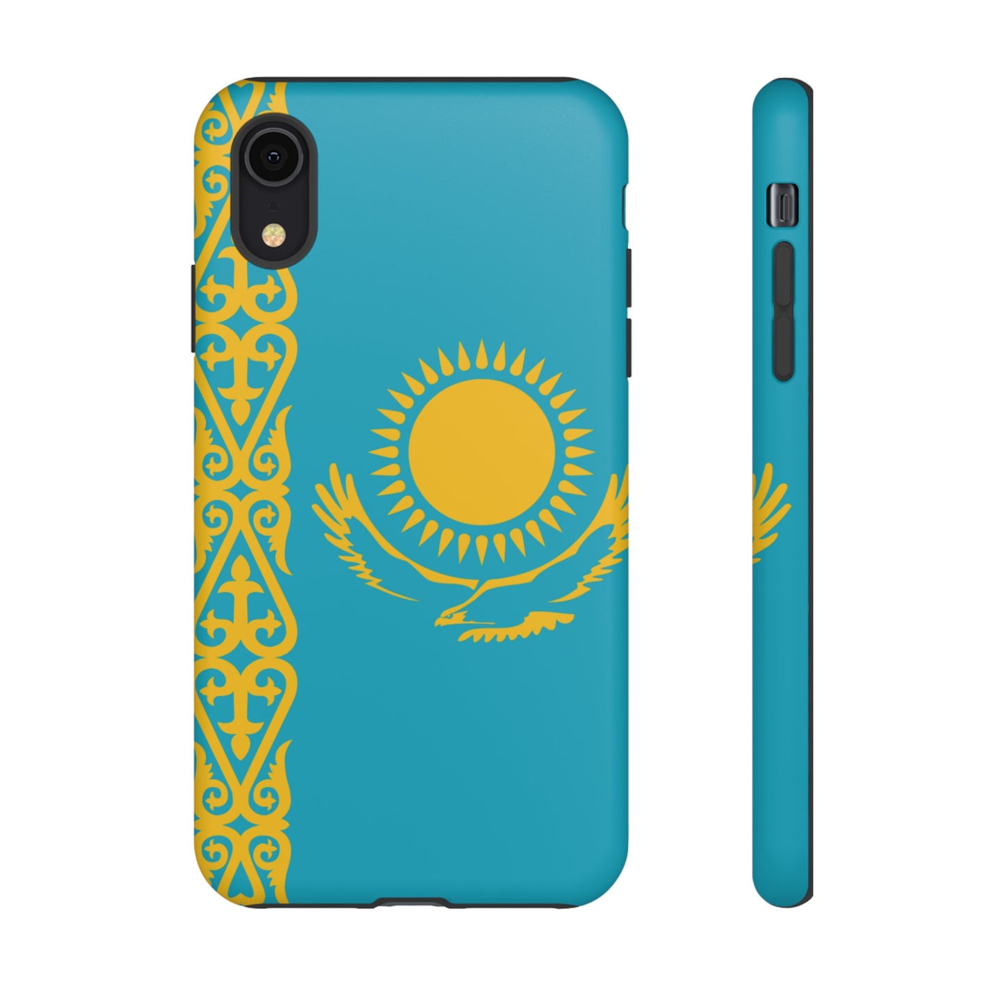 Kazakhstan Flag Phone Case | iPhone 15 Plus/ Pro, 14, 13, 12| Google Pixel 7, Pro, 5| Samsung Galaxy S23 All Major Phone Models