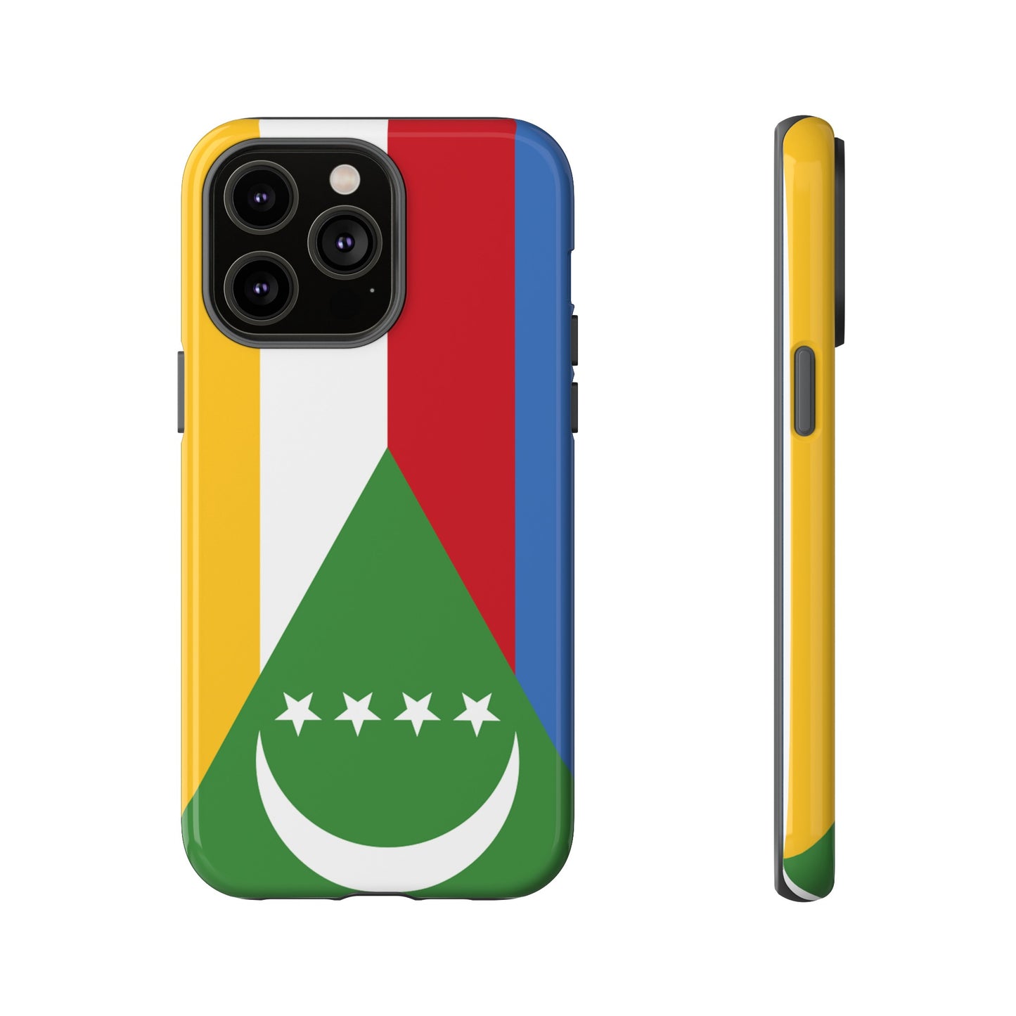 Comoros Flag Phone Case | iPhone 15 Plus/ Pro, 14, 13, 12| Google Pixel 7, Pro, 5| Samsung Galaxy S23 All Major Phone Models